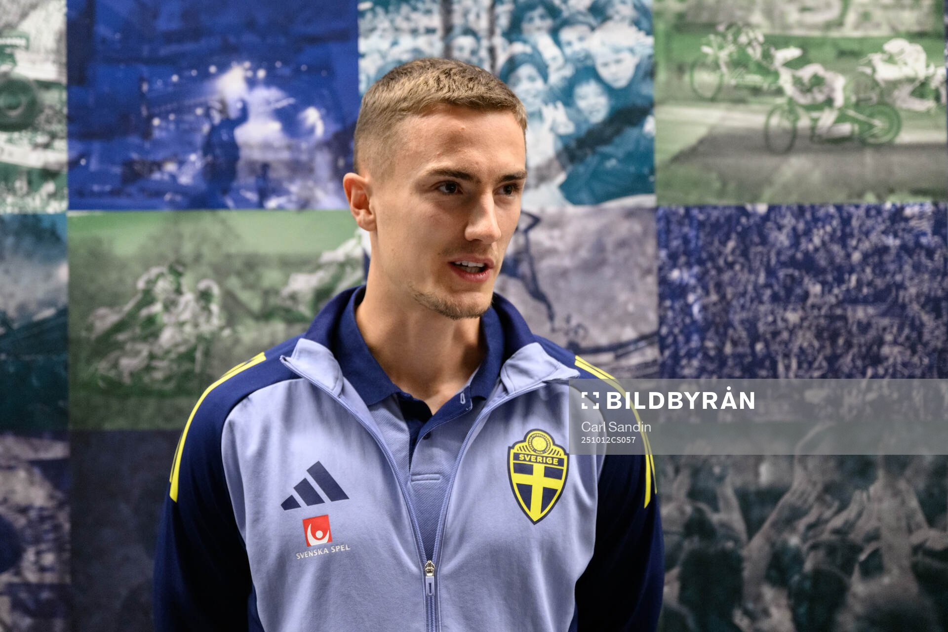 Gustaf Lagerbielke of the Swedish men's national football