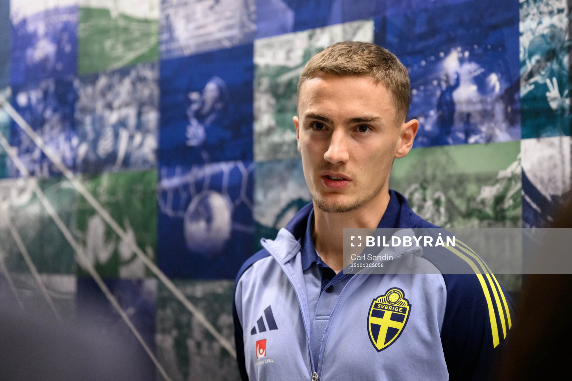 Gustaf Lagerbielke of the Swedish men's national football