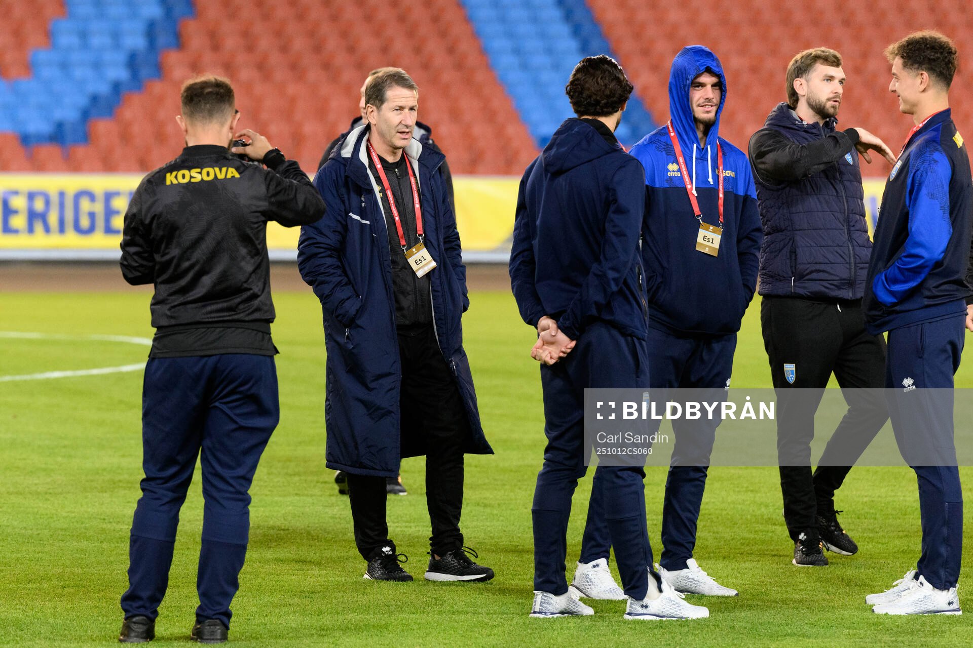 Head coach Franco Foda of Kosovo