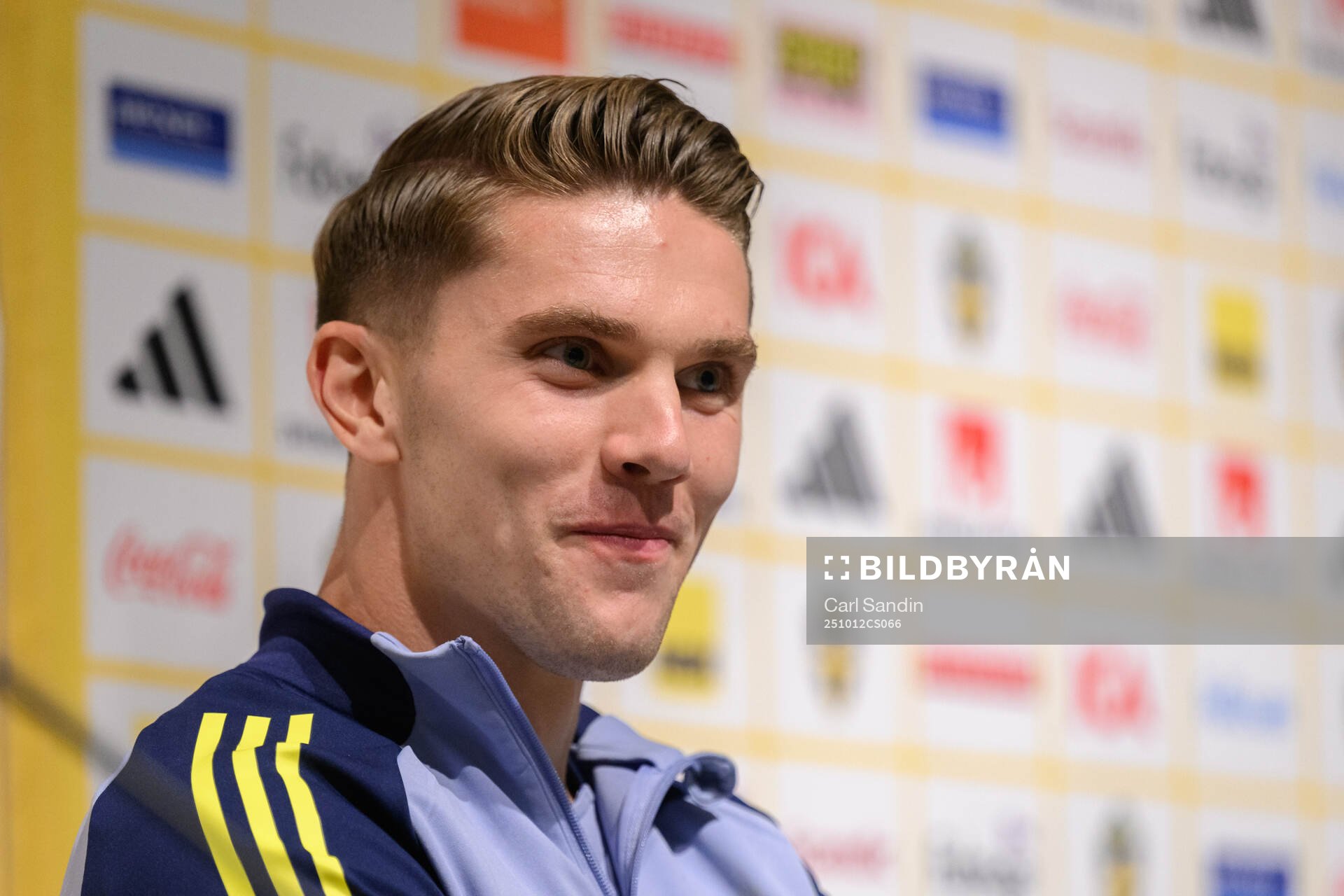 Viktor Gyökeres of the Swedish men's national football team