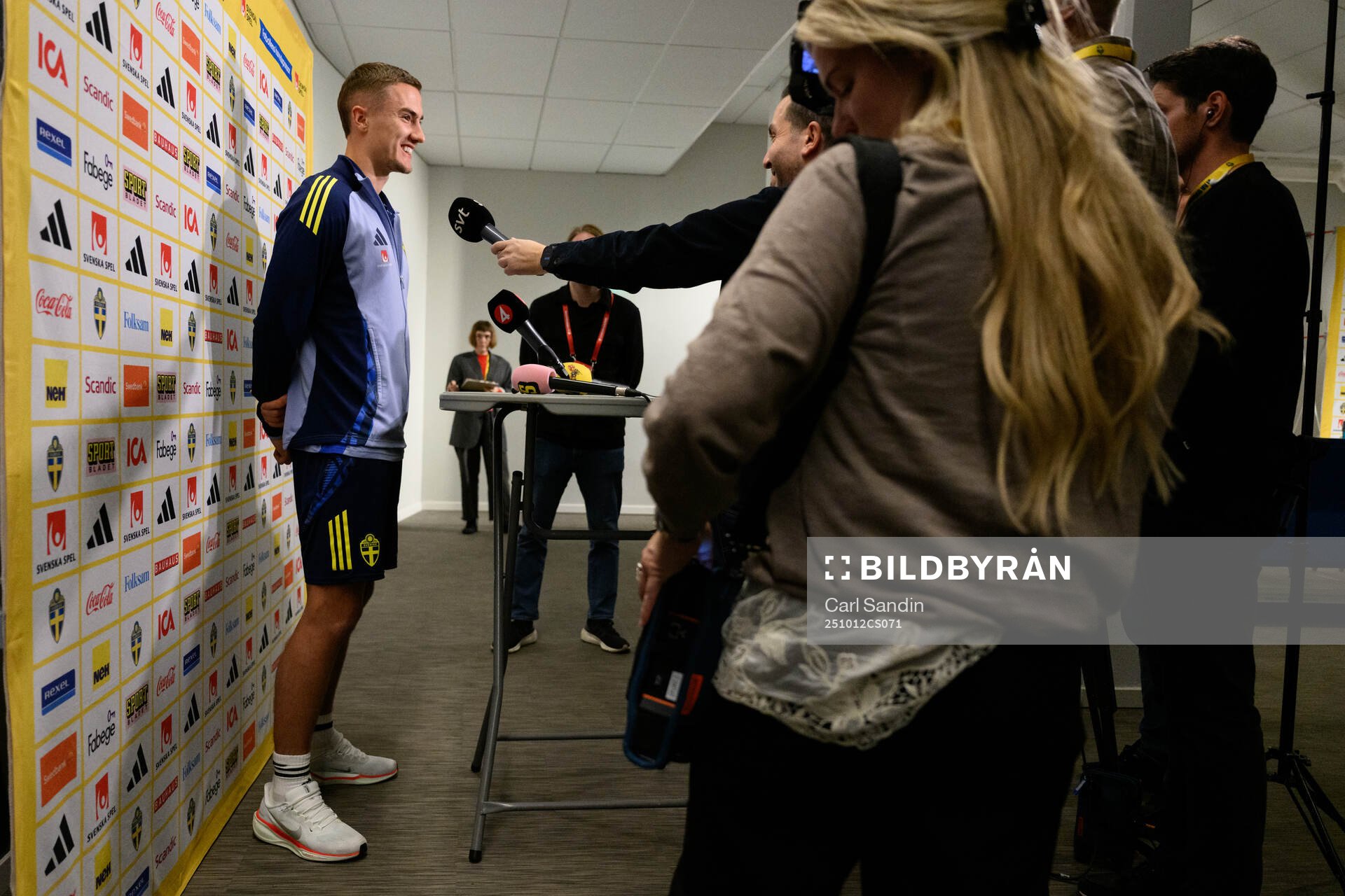 Gustaf Lagerbielke of the Swedish men's national football