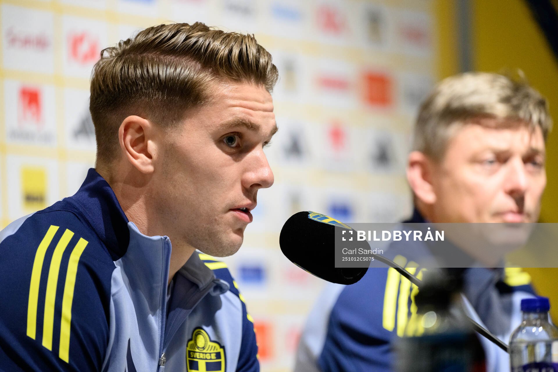 Viktor Gyökeres of the Swedish men's national football team