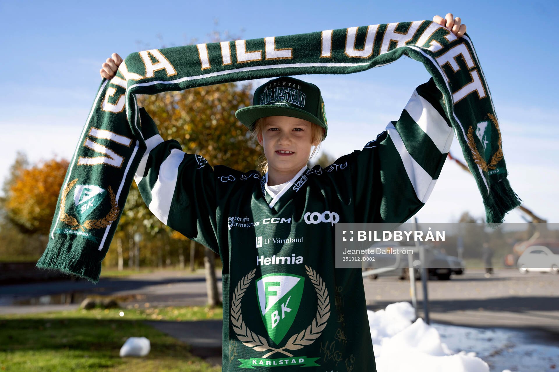 Färjestad supporter