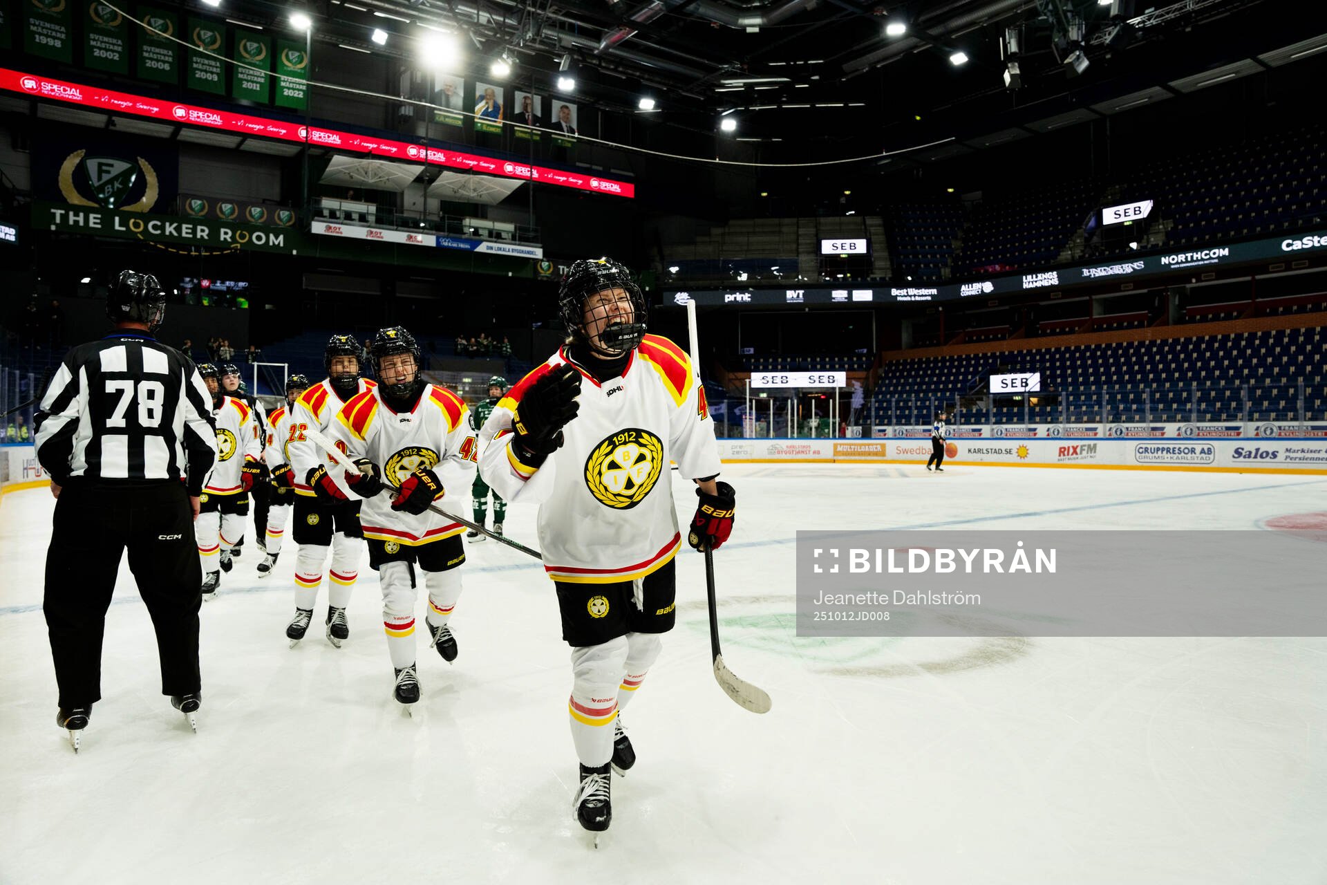 Brynäs Noora Tulus jublar