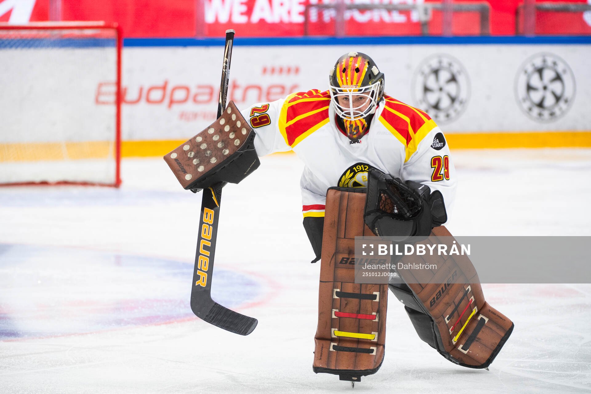 Brynäs målvakt Klara Peslarova