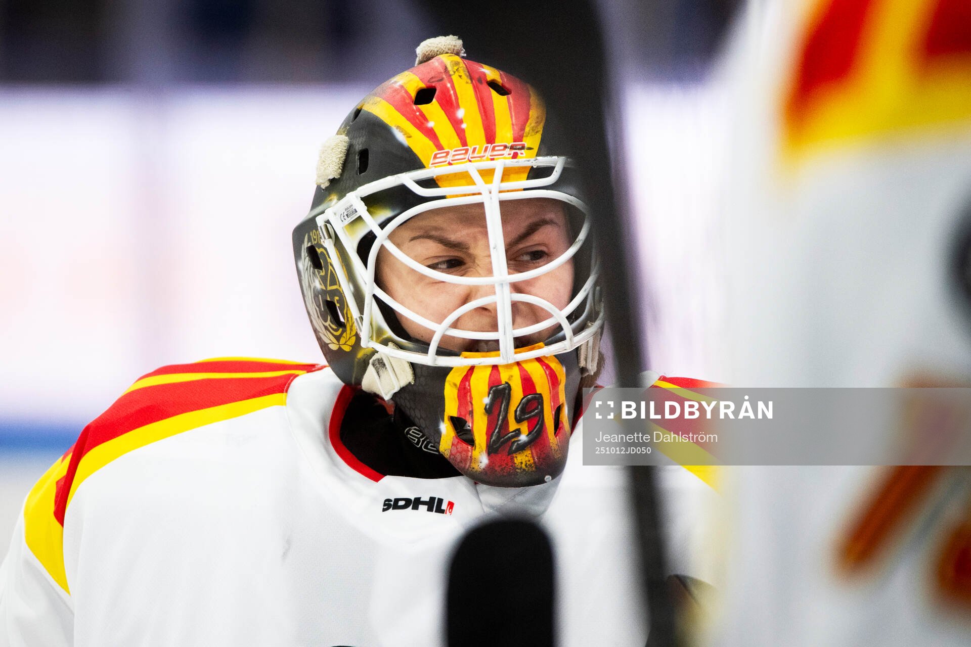 Brynäs målvakt Klara Peslarova