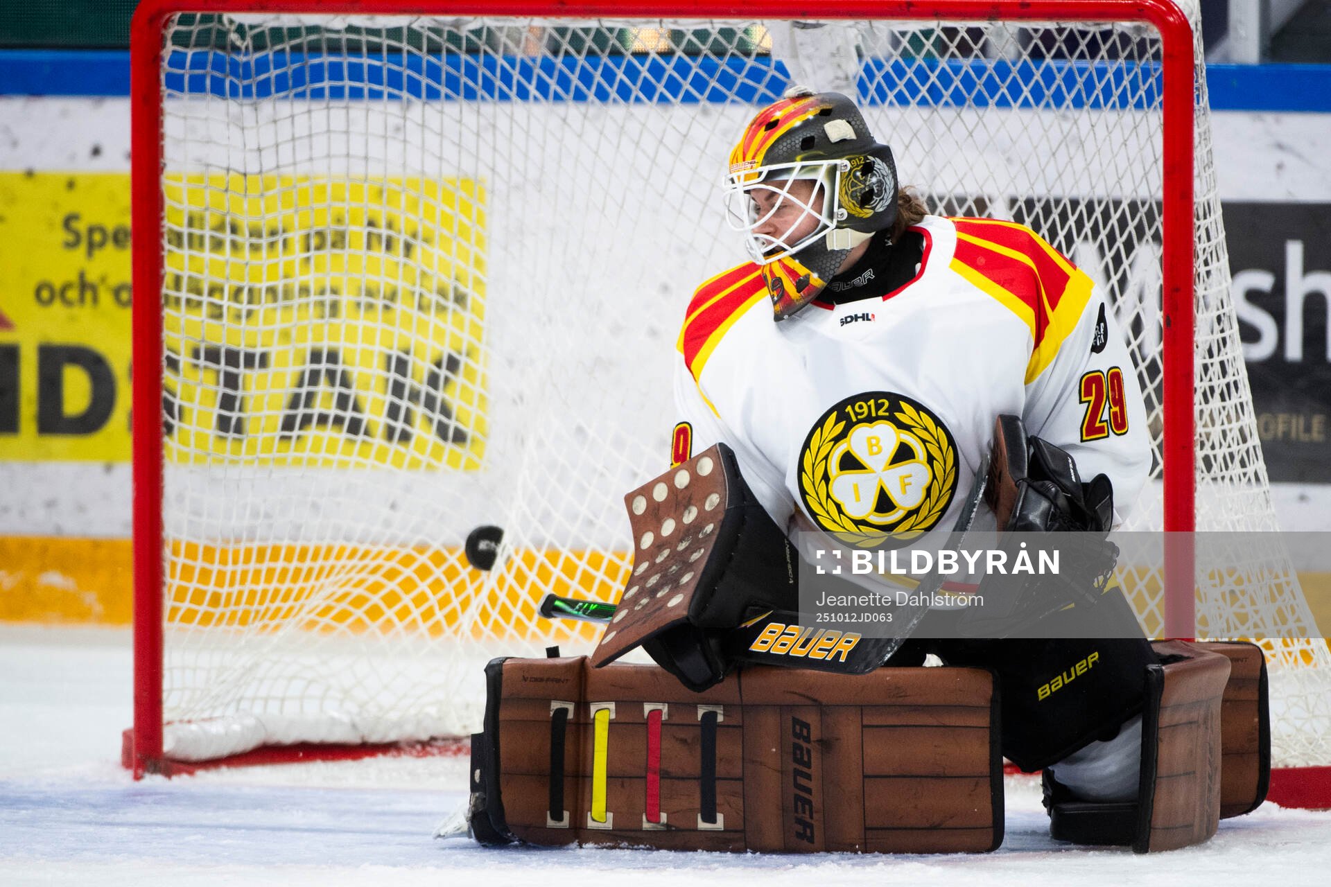 Brynäs målvakt Klara Peslarova