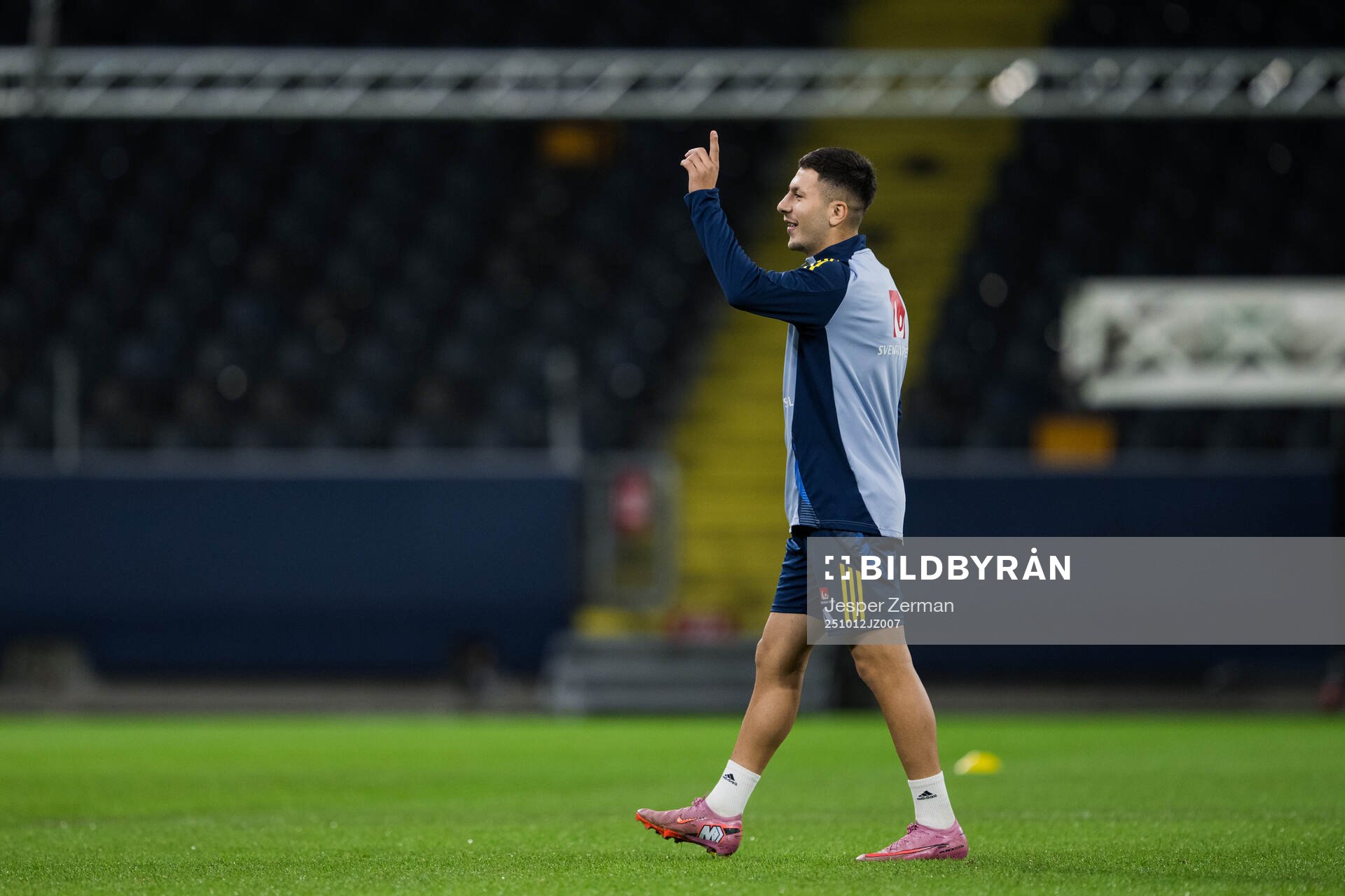 Roony Bardghji of the Swedish men’s national football