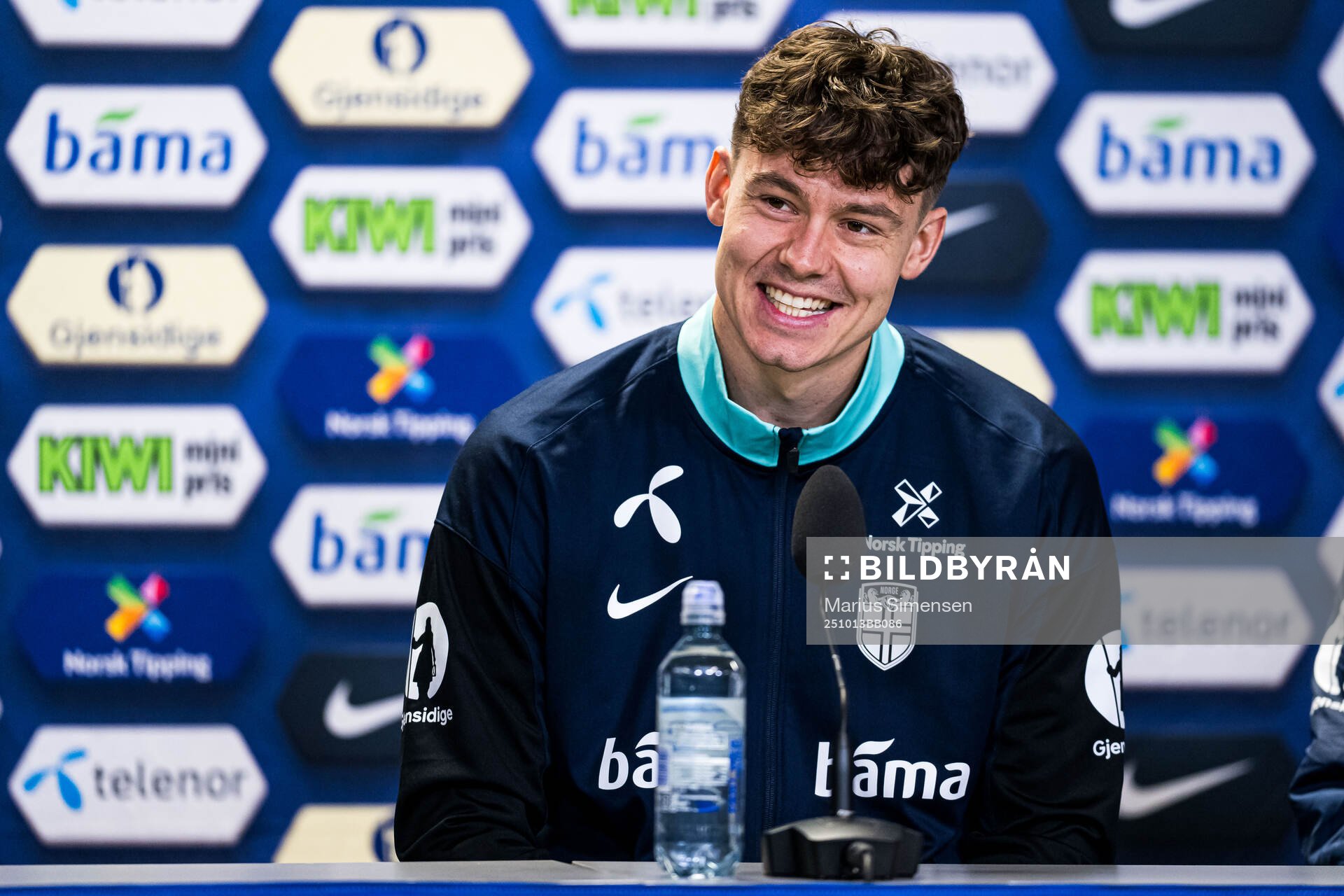 Jørgen Larsen of the Norwegian national football team