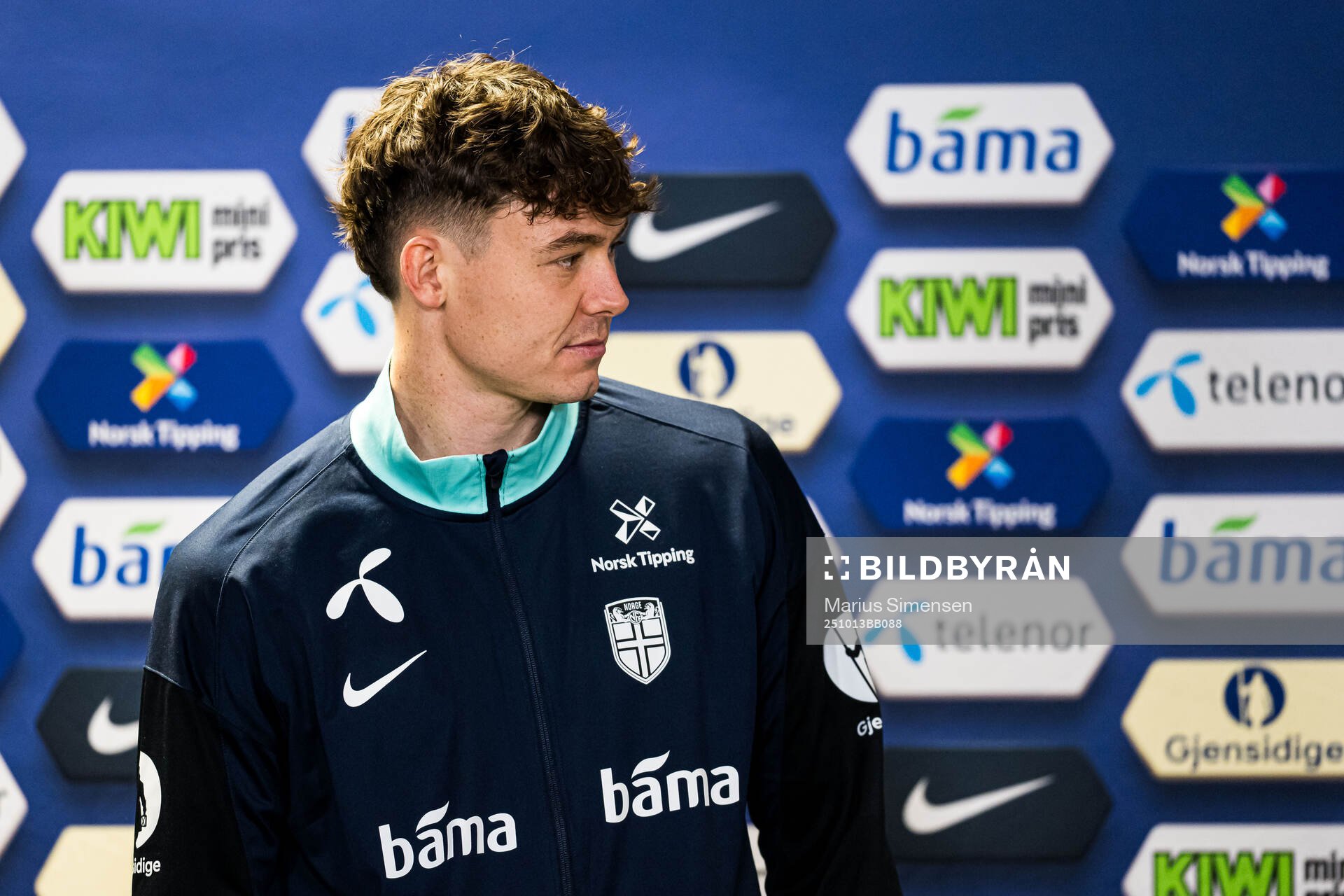Jørgen Larsen of the Norwegian national football team