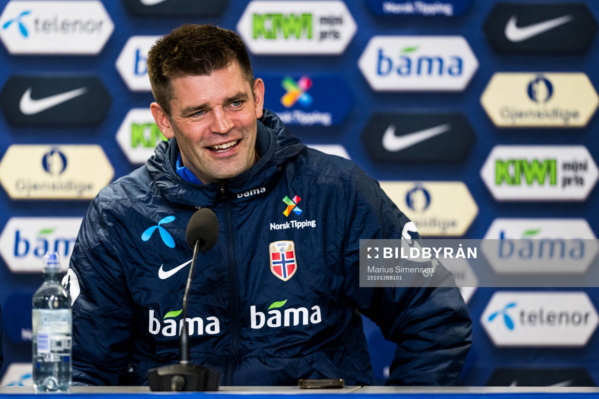 Press officer Morten Morisbak Skjønsberg  of the Norwegian