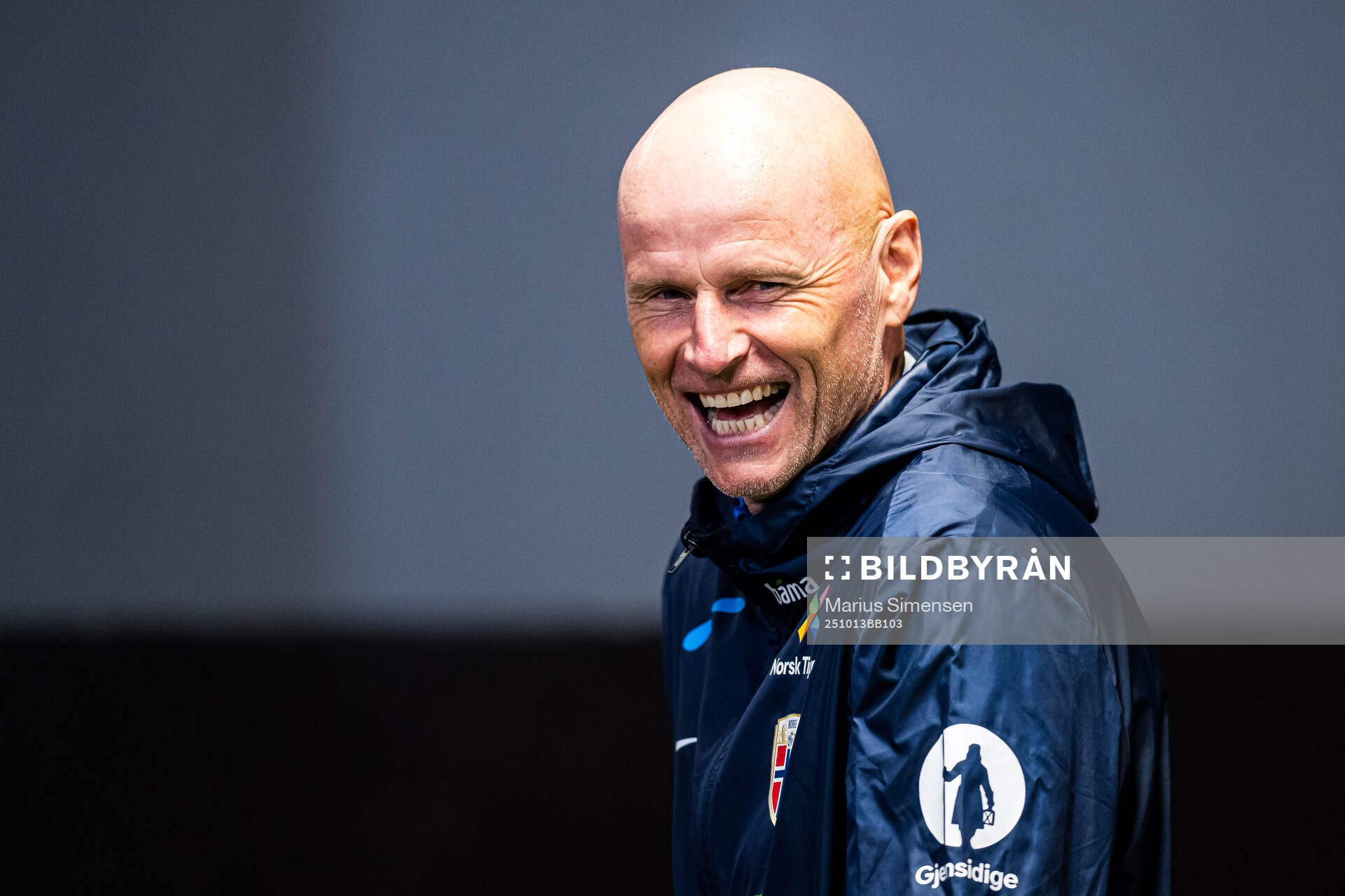 Head coach Ståle Solbakken of the Norwegian national