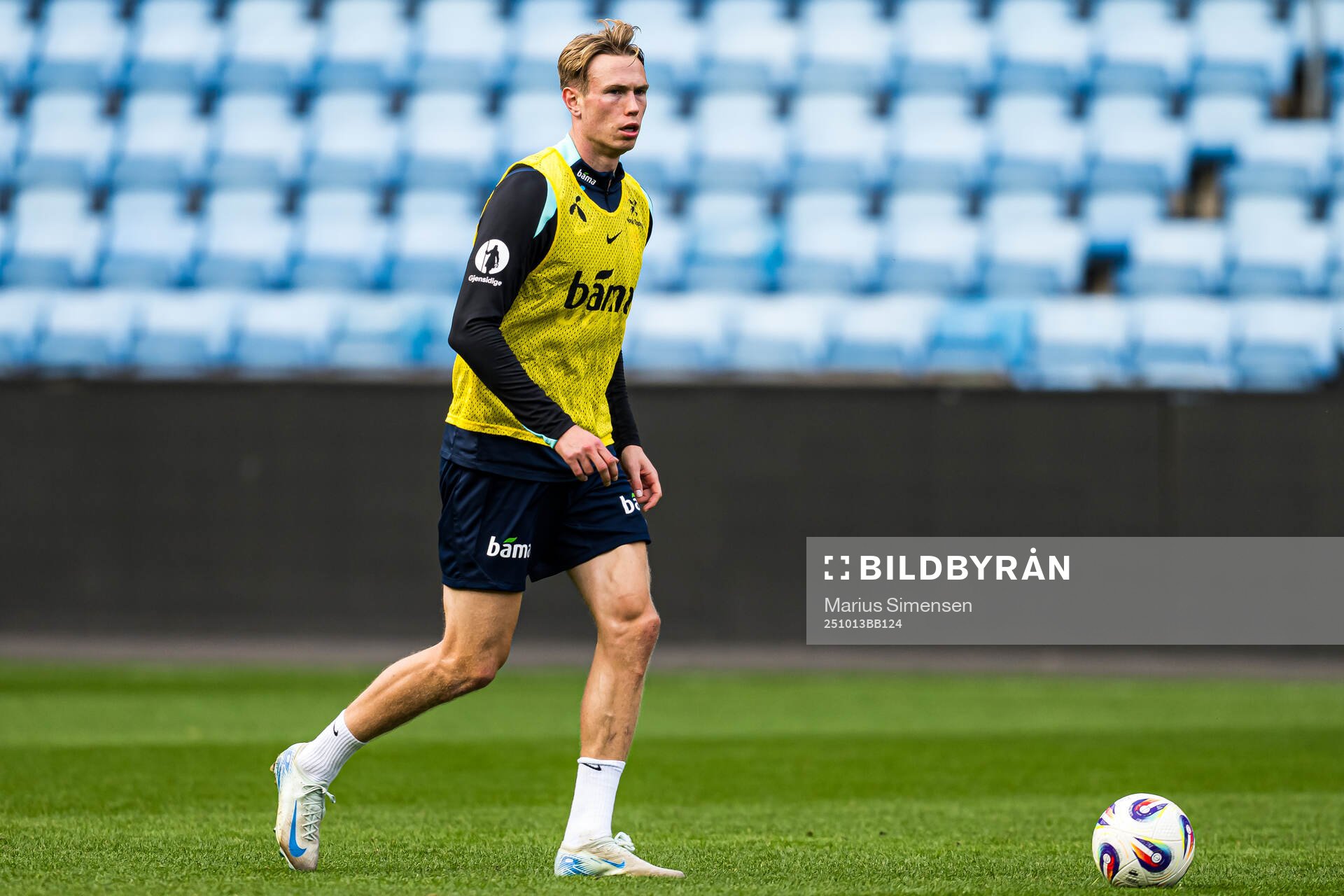 Torbjørn Heggem of the Norwegian national football team