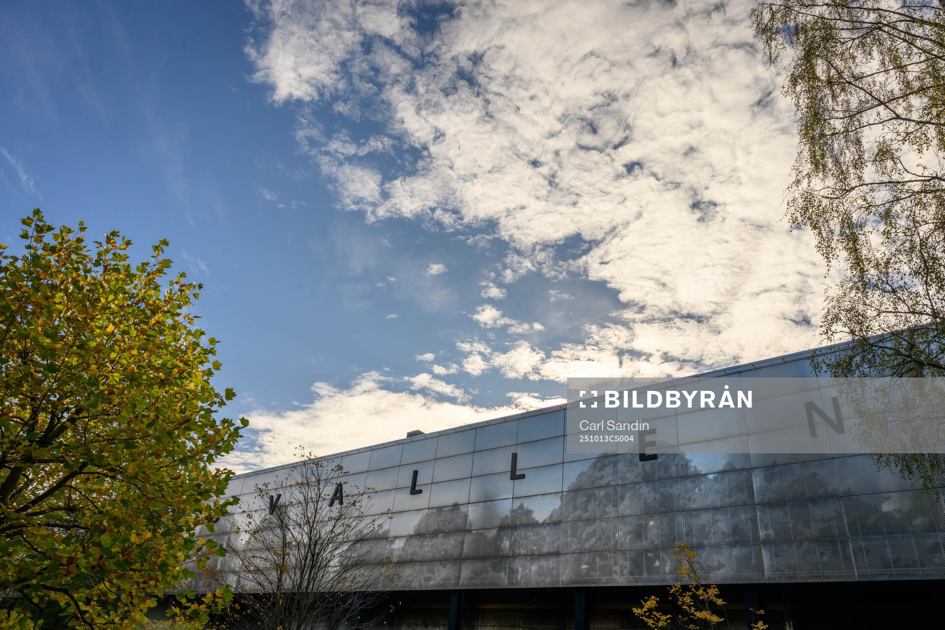 Exterior of arena Stadsparksvallen