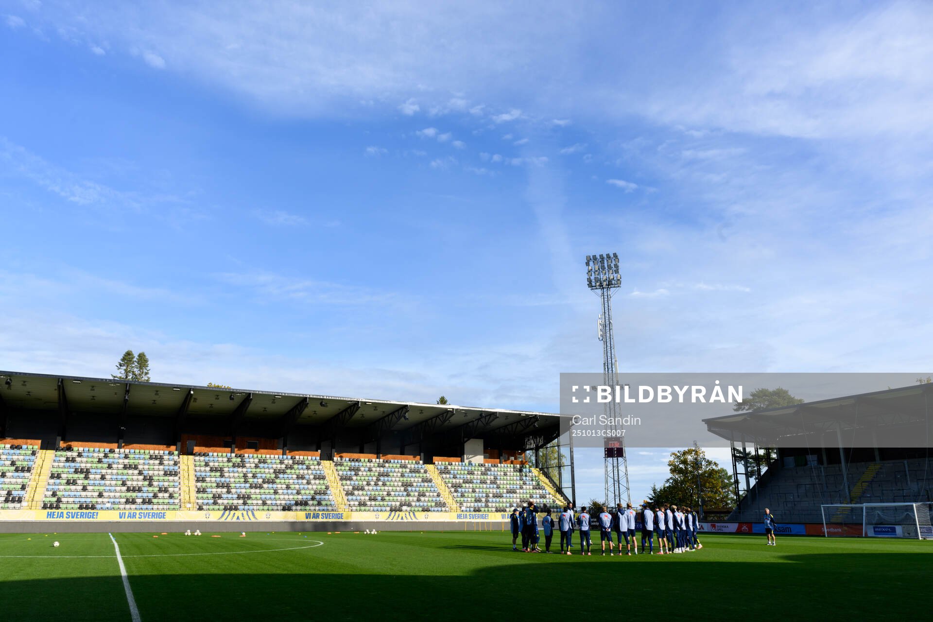 The players of the Swedish under-21 national football team