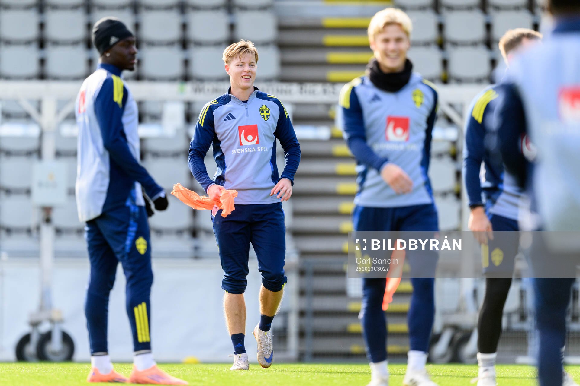 Nils Zätterström of the Swedish under-21 national