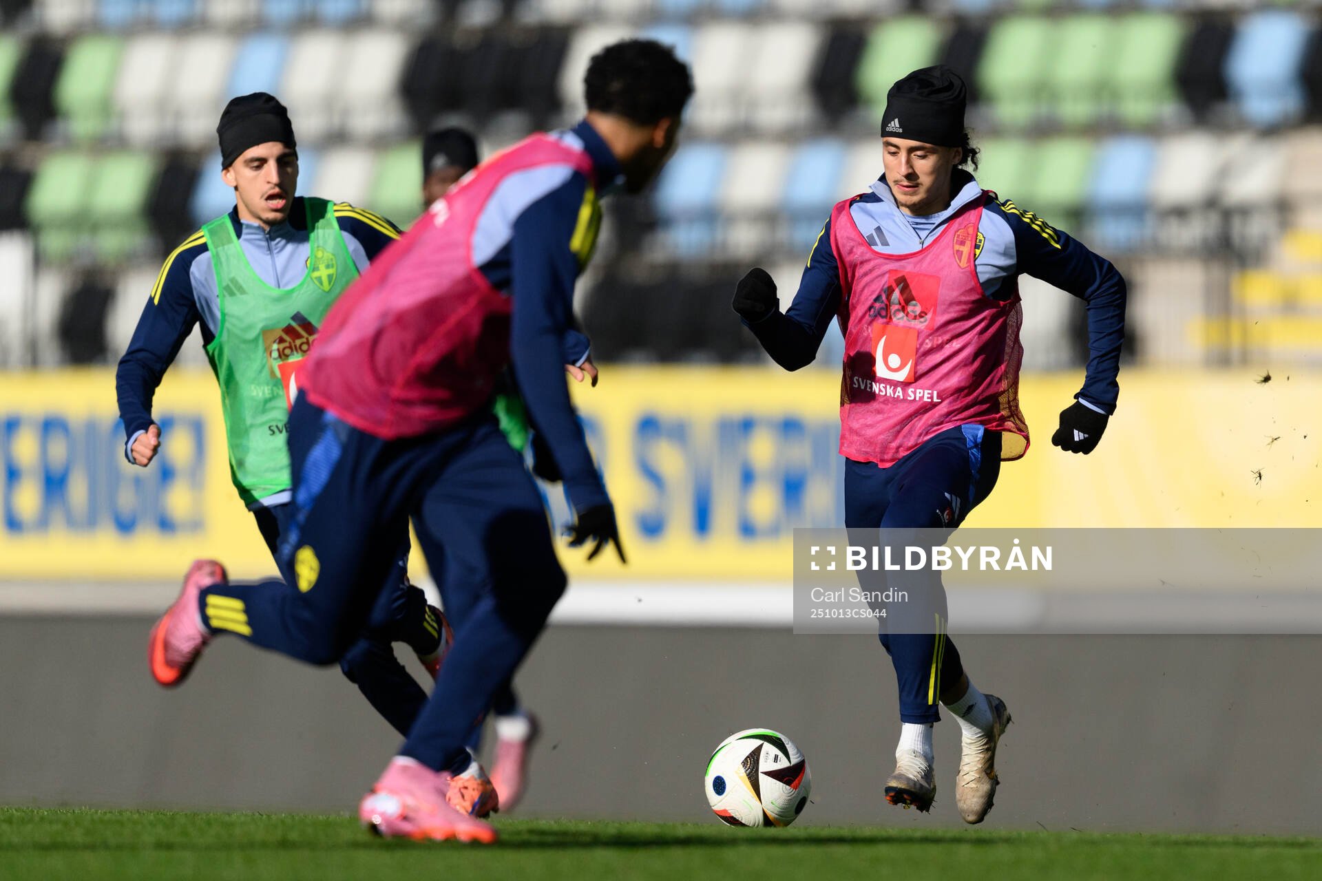 Amin Boudri of the Swedish under-21 national football team