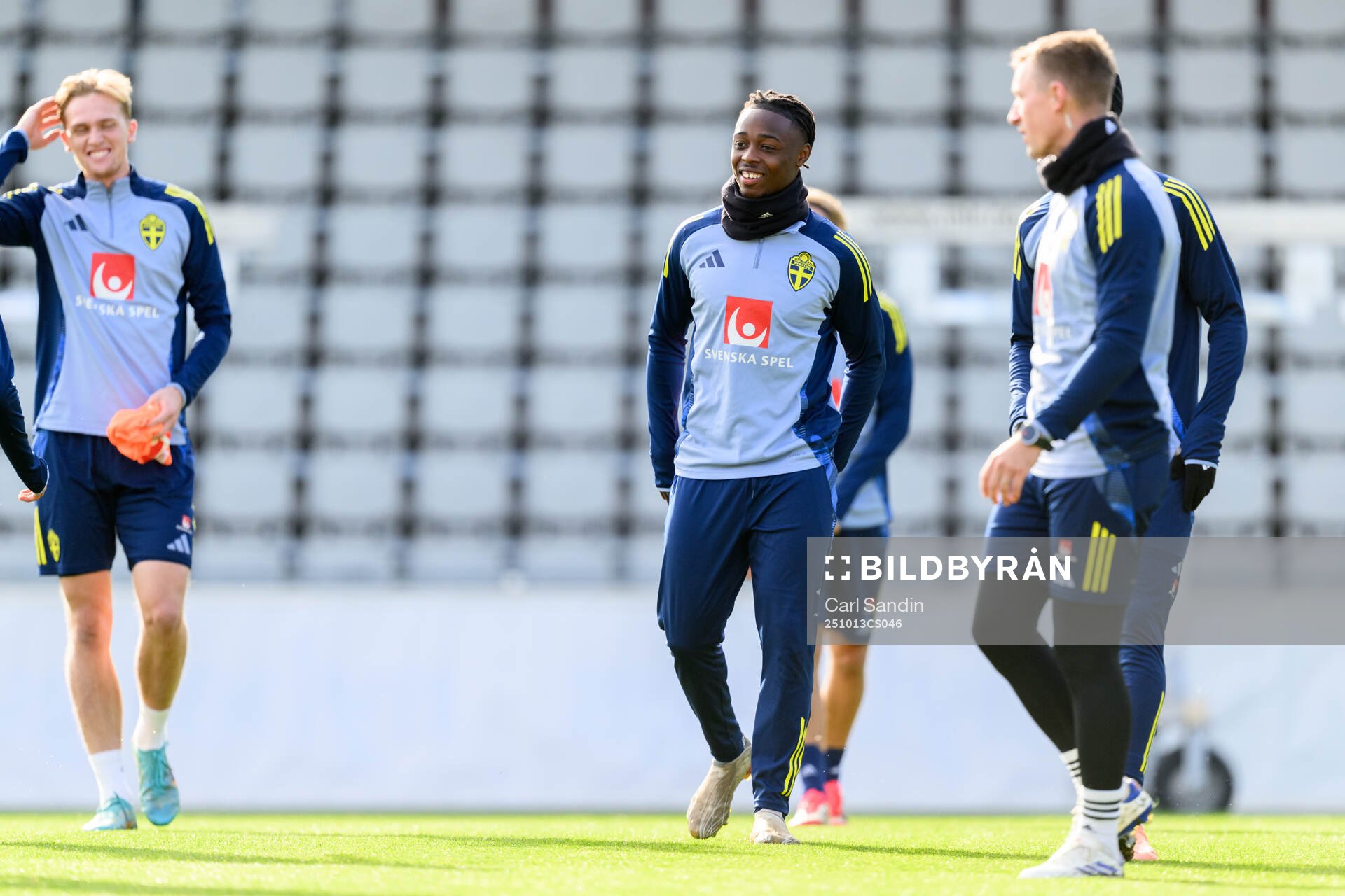 Richie Omorowa of the Swedish under-21 national football