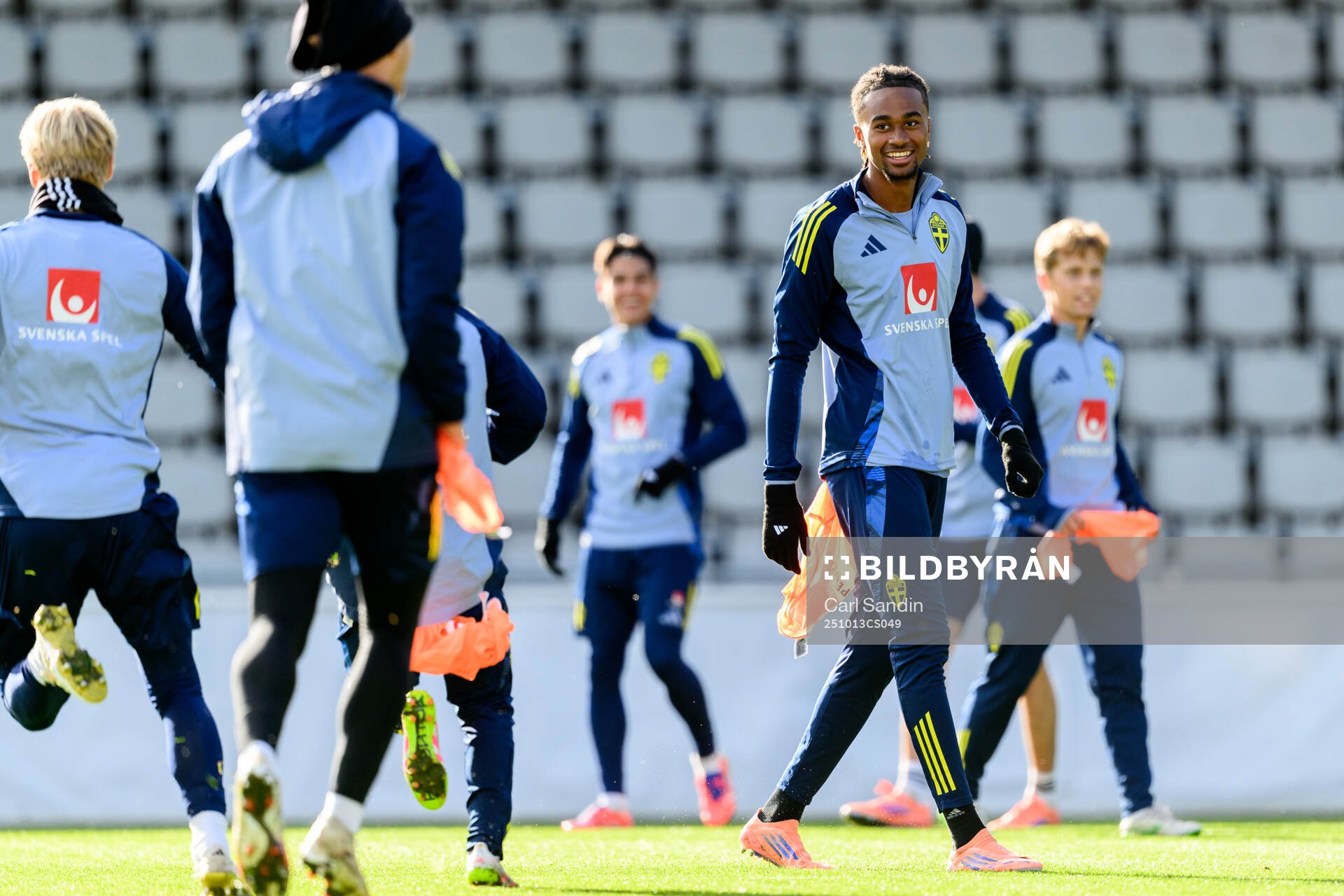 Jonah Kusi-Asare of the Swedish under-21 national football