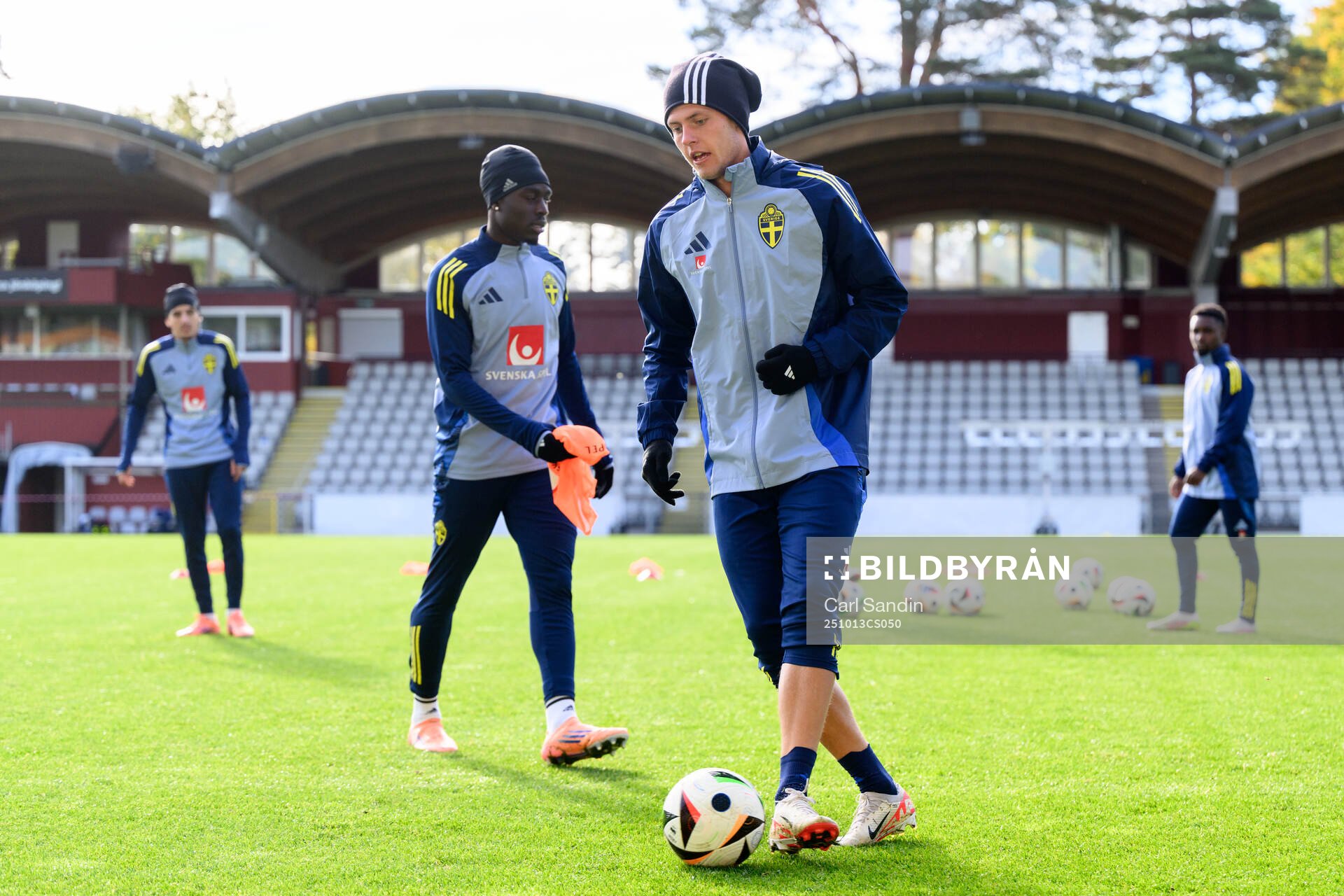 Lukas Björklund of the Swedish under-21 national football