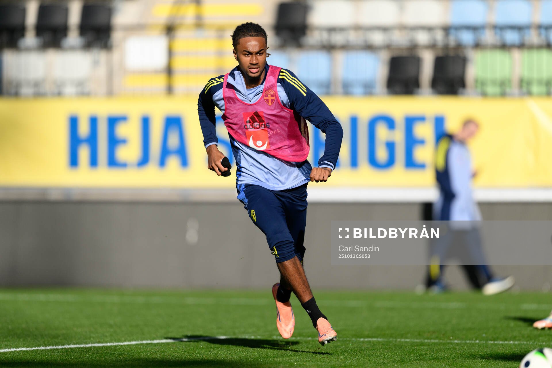 Jonah Kusi-Asare of the Swedish under-21 national football