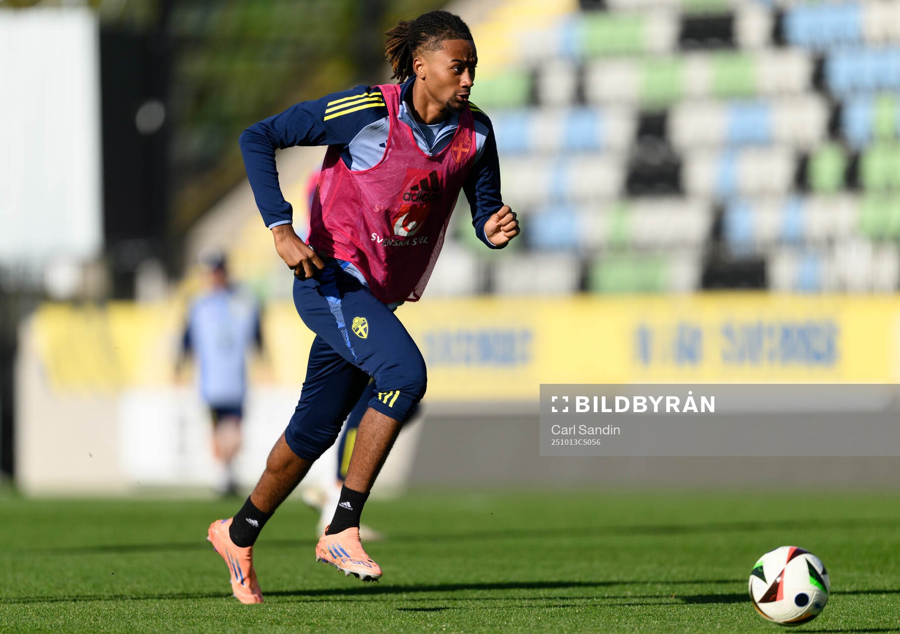Jonah Kusi-Asare of the Swedish under-21 national football