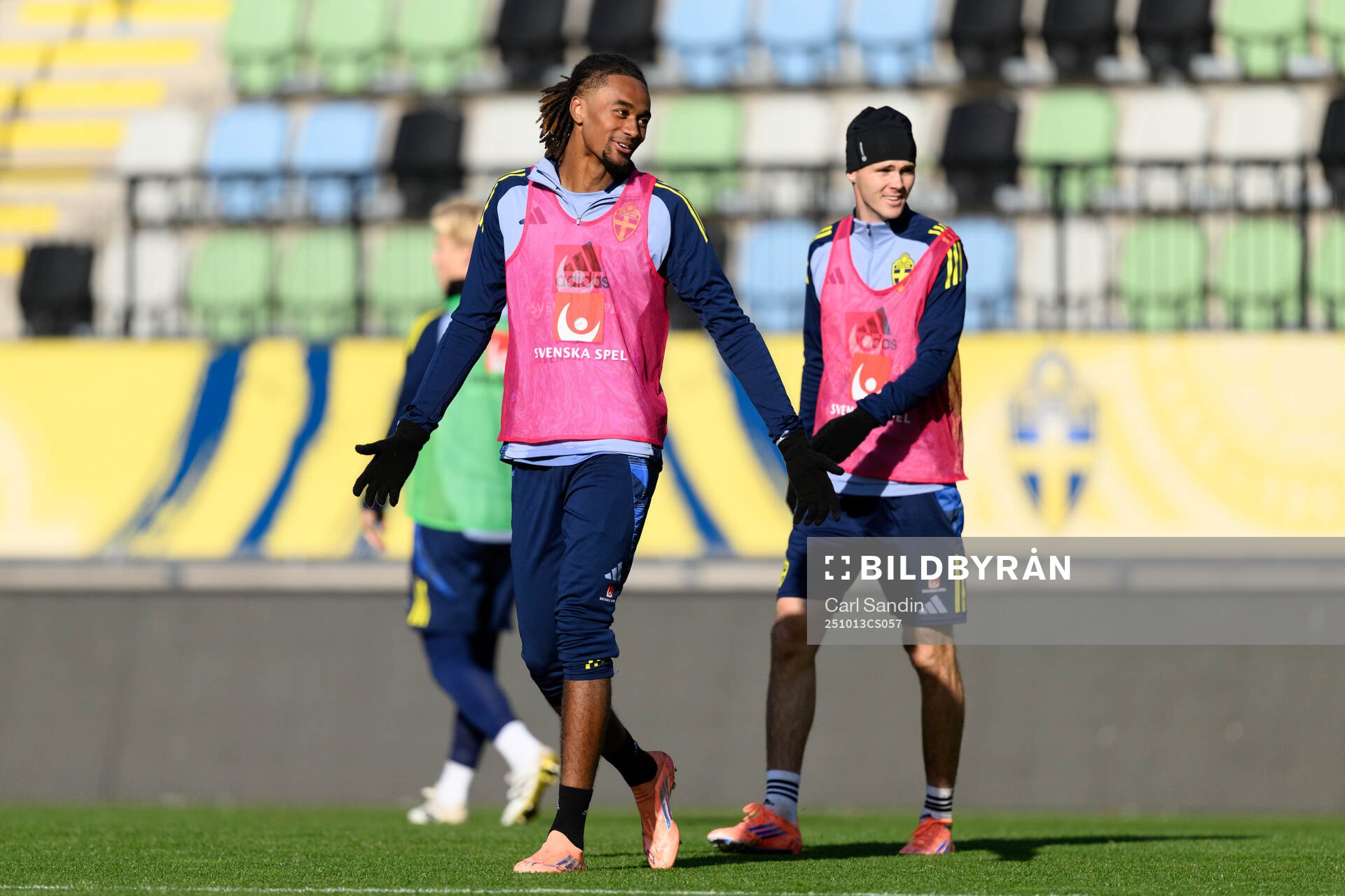 Jonah Kusi-Asare and Williot Swedberg of the Swedish