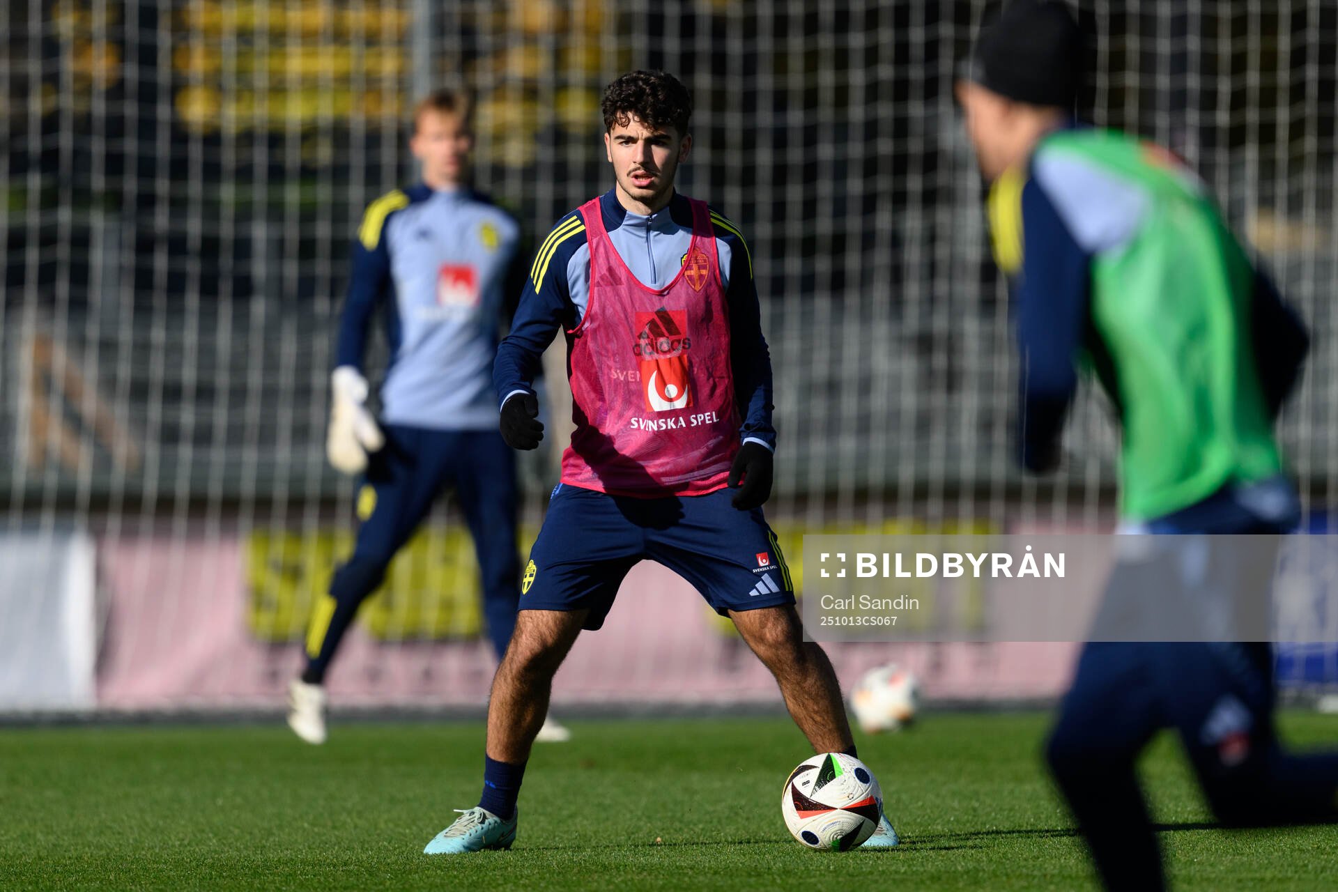 Bleon Kurtulus of the Swedish under-21 national football