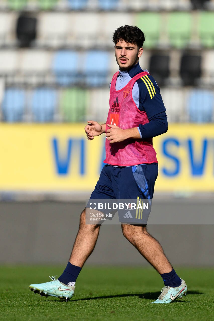 Bleon Kurtulus of the Swedish under-21 national football