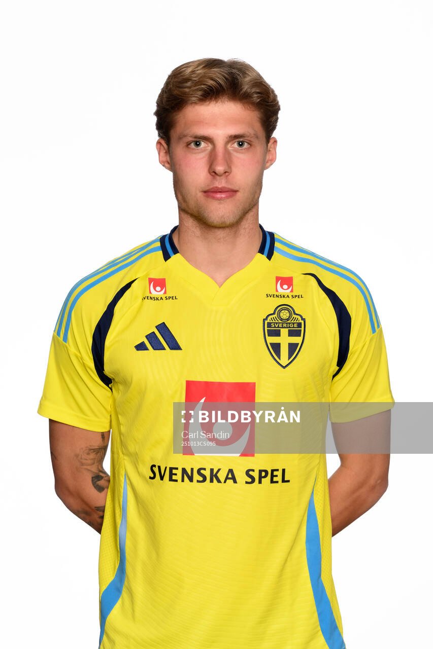 Lukas Björklund poses for a portrait