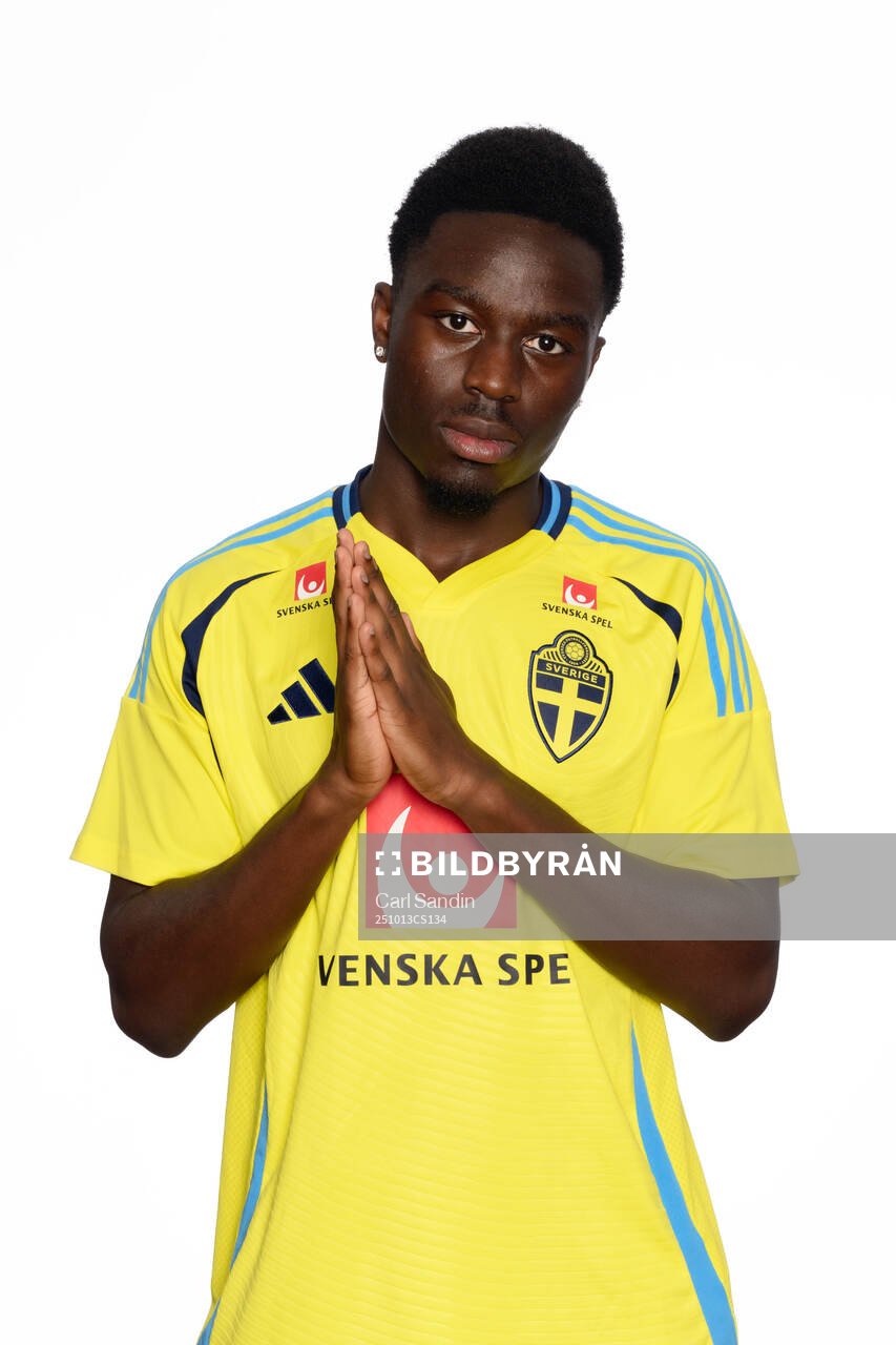 Genesis Antwi poses for a portrait