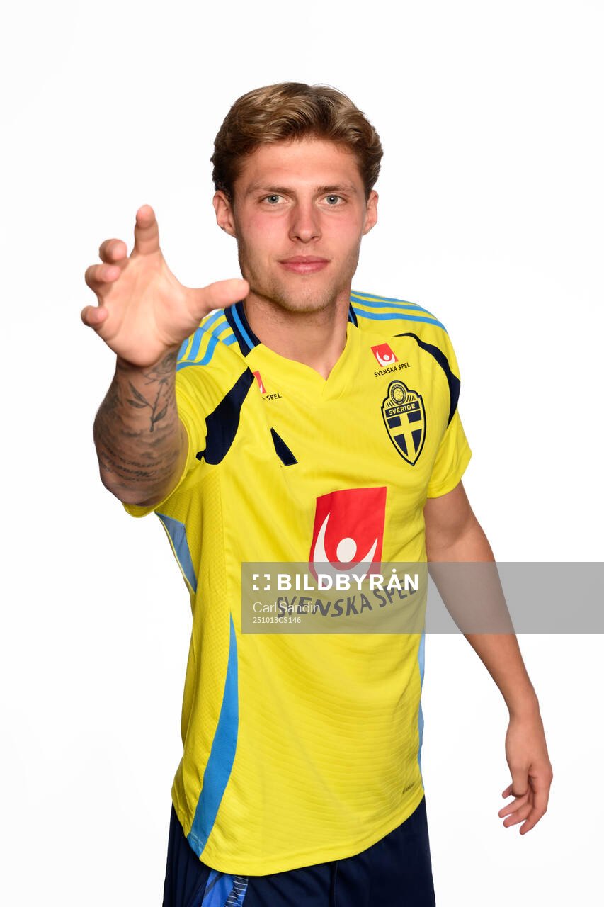 Lukas Björklund poses for a portrait