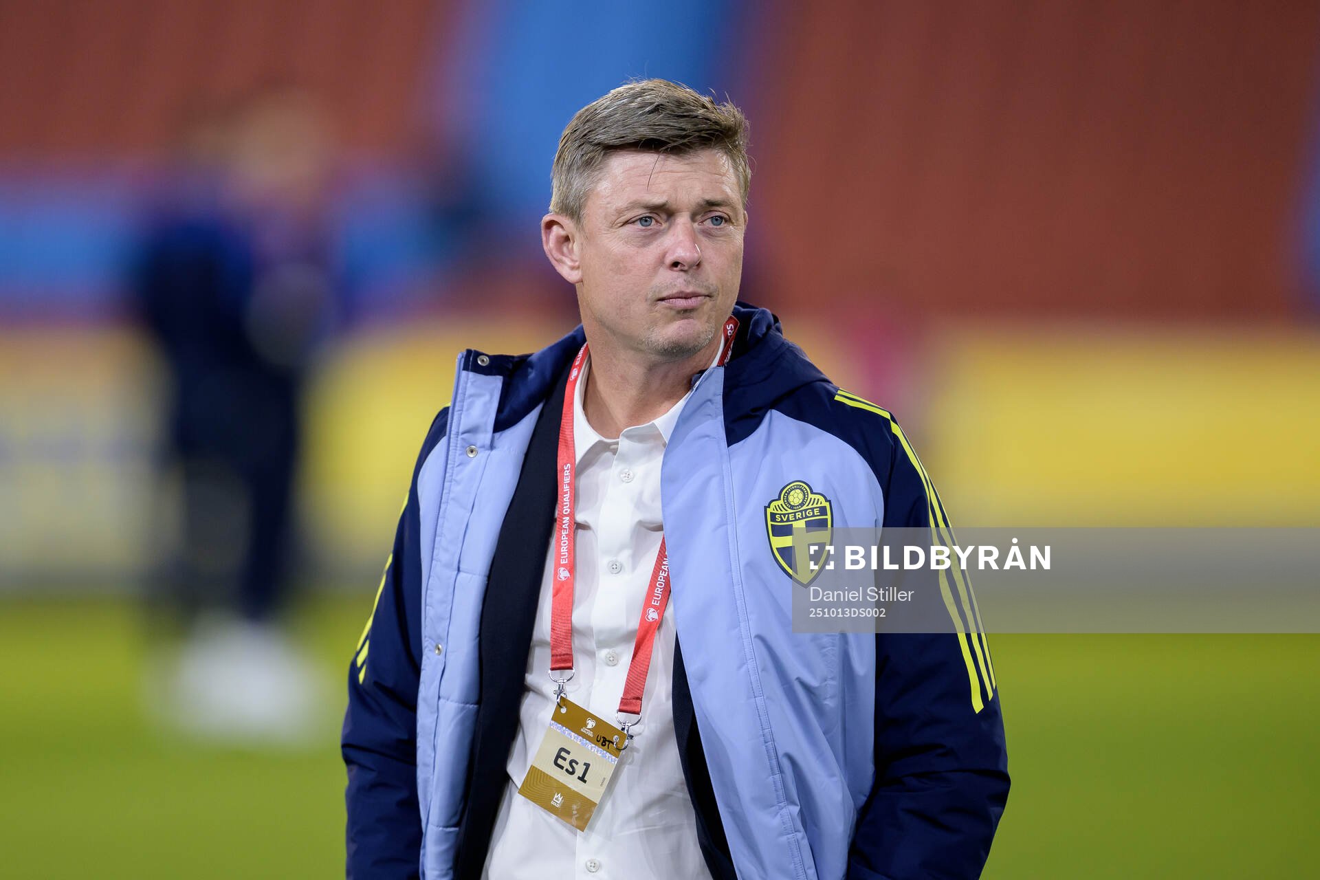 Head coach Jon Dahl Tomasson of Sweden