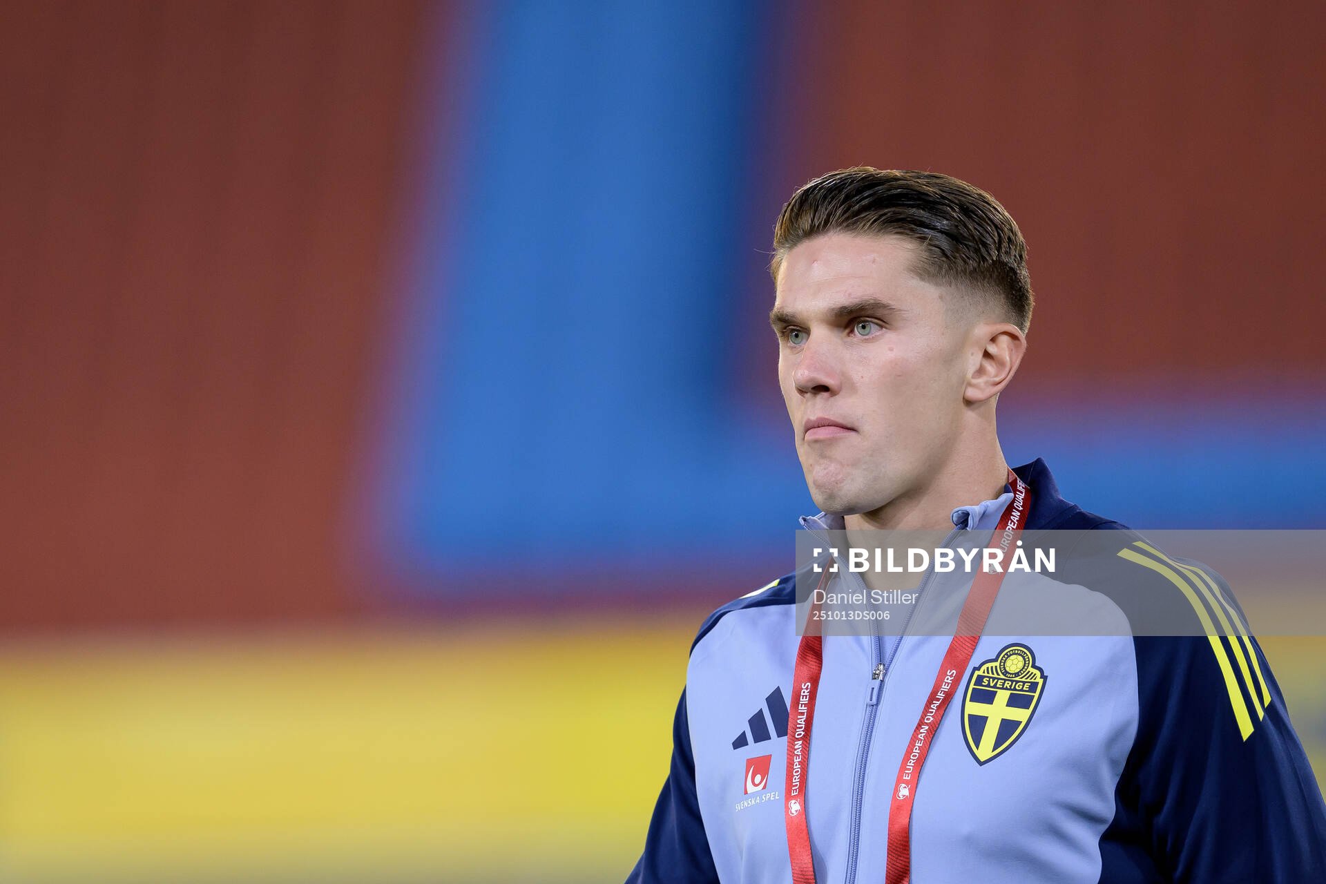 Viktor Gyökeres of Sweden ahead o the FIFA World Cup