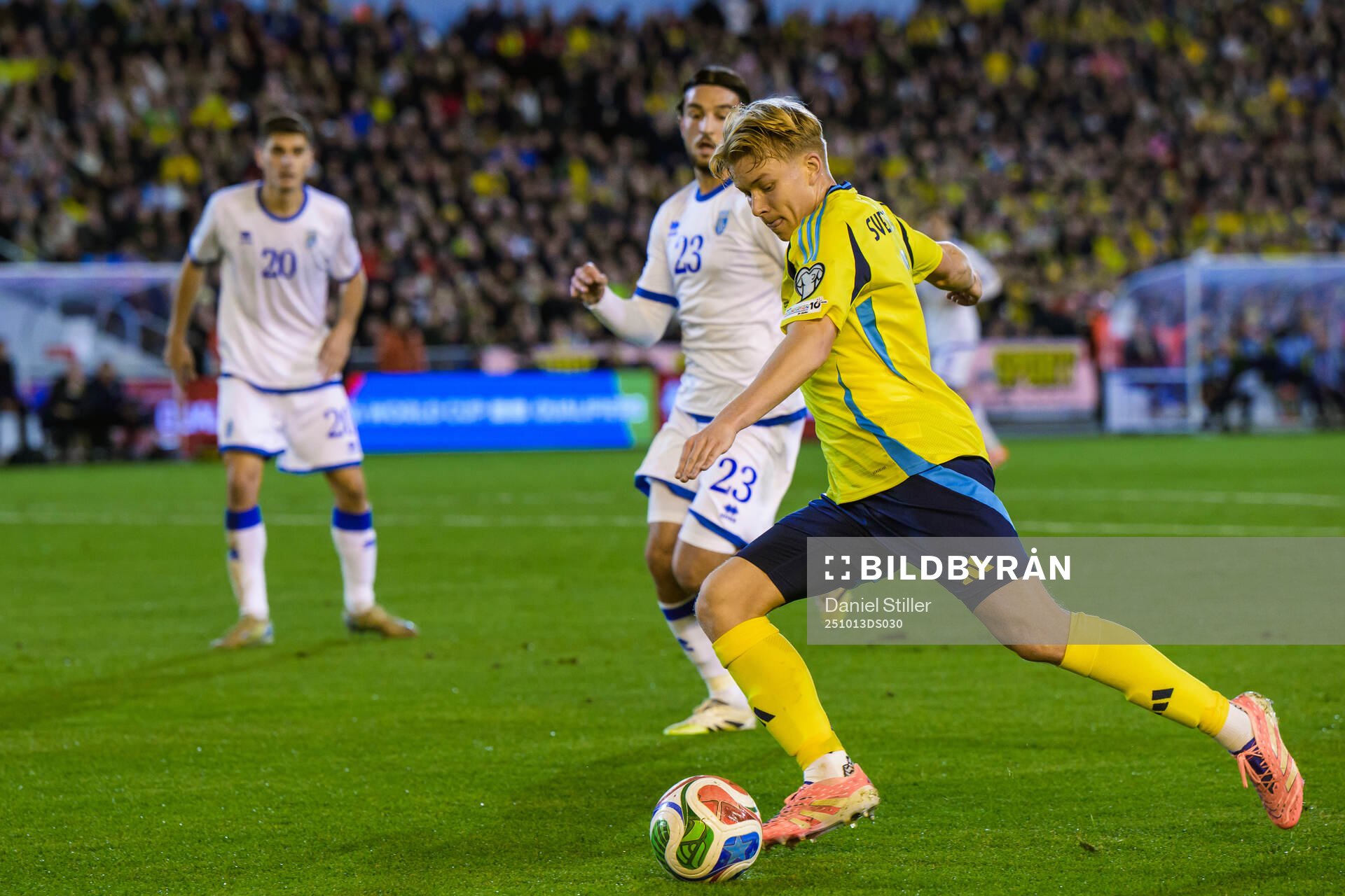 Daniel Svensson of Sweden