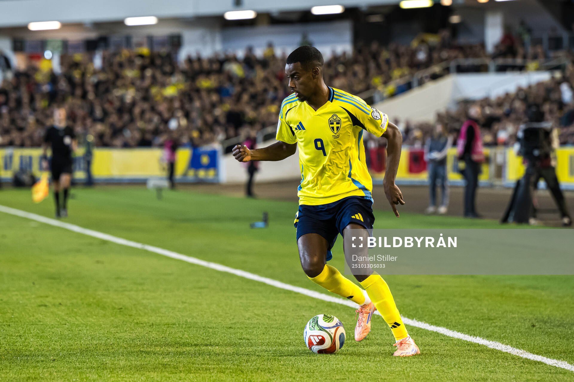 Alexander Isak of Sweden