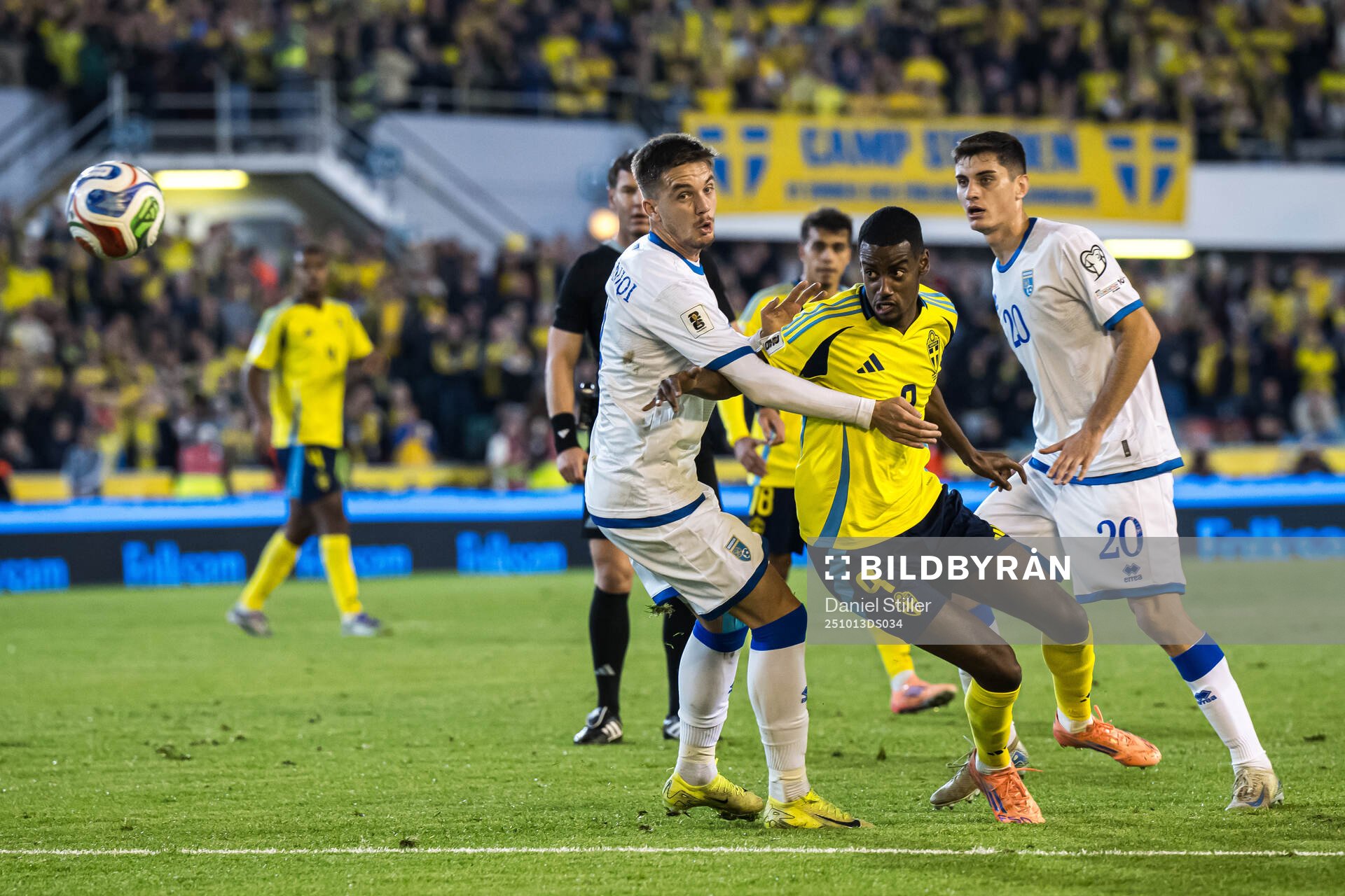 Alexander Isak of Sweden
