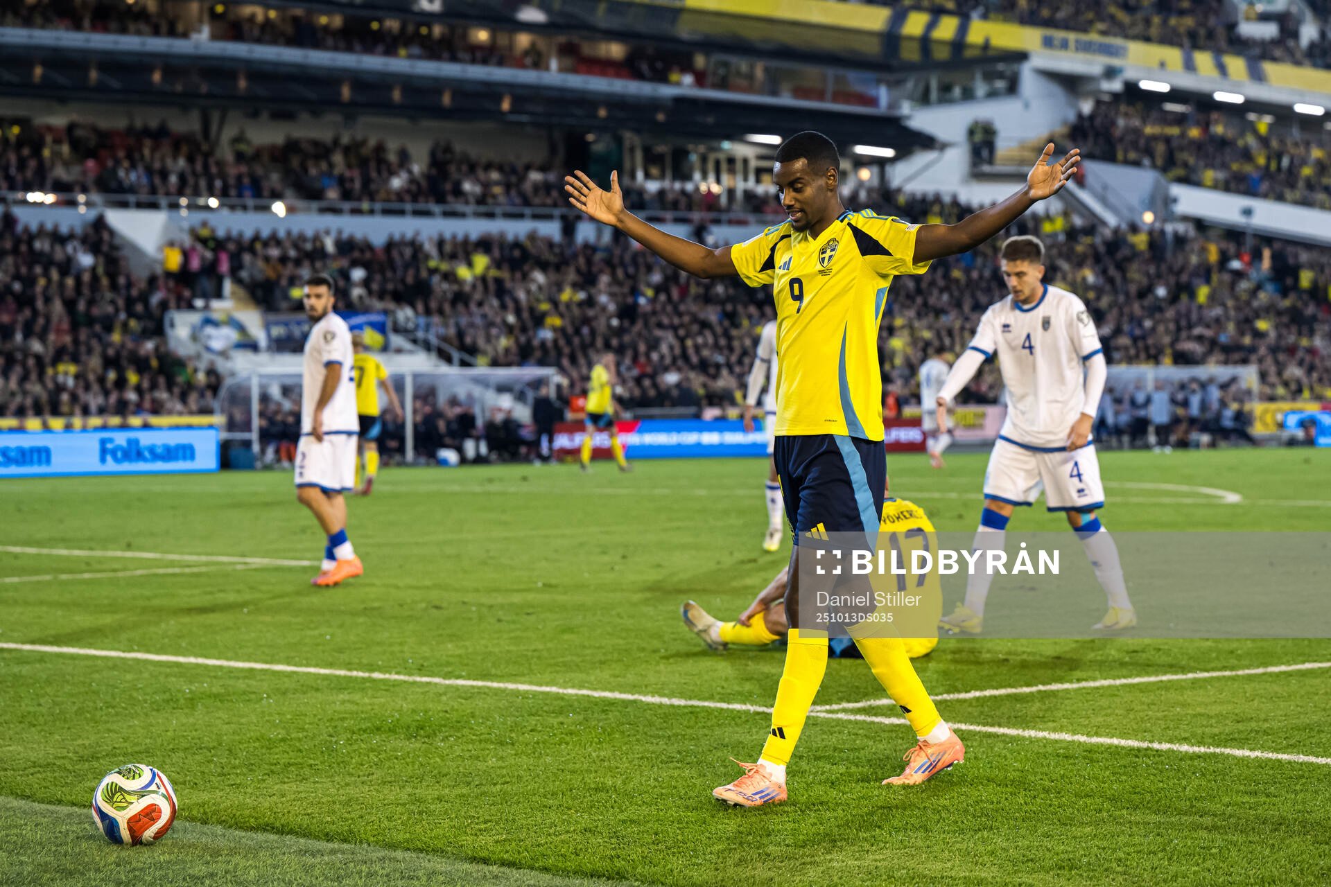 Alexander Isak of Sweden