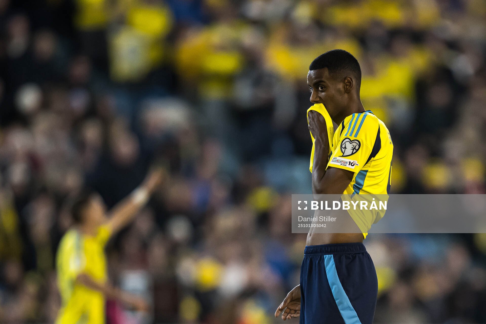 Alexander Isak of Sweden