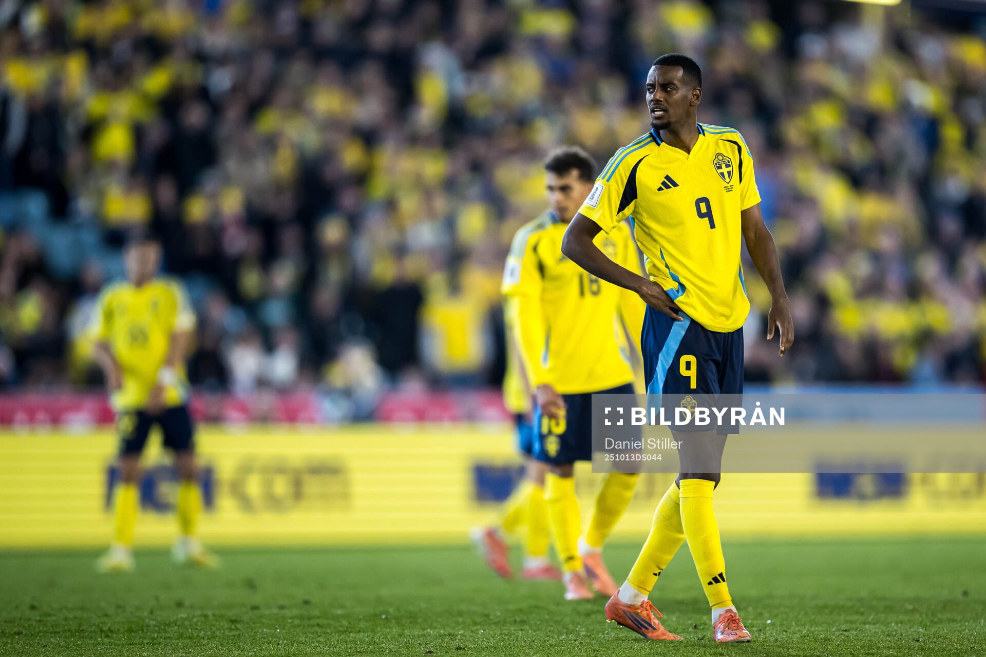 Alexander Isak of Sweden