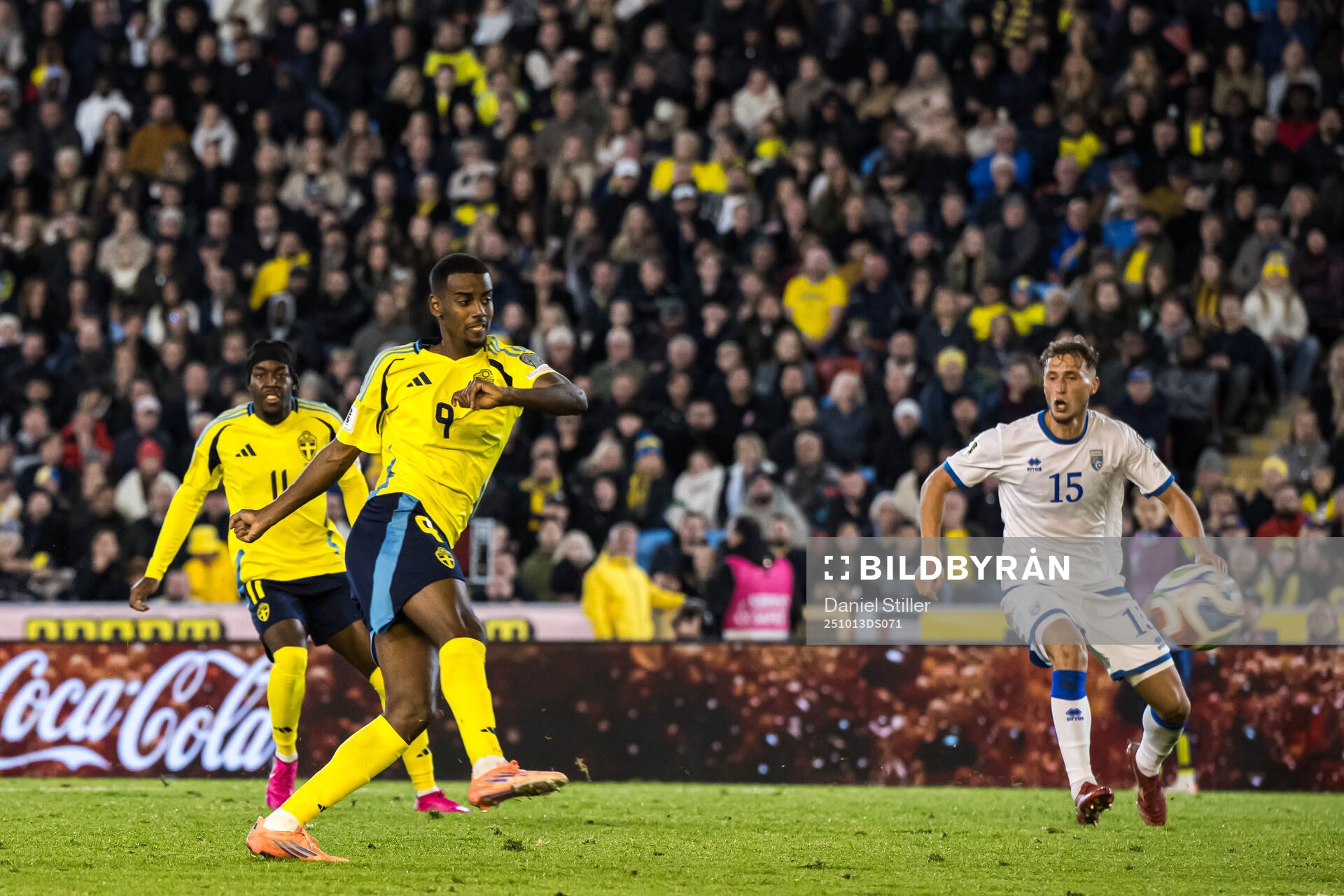 Alexander Isak of Sweden