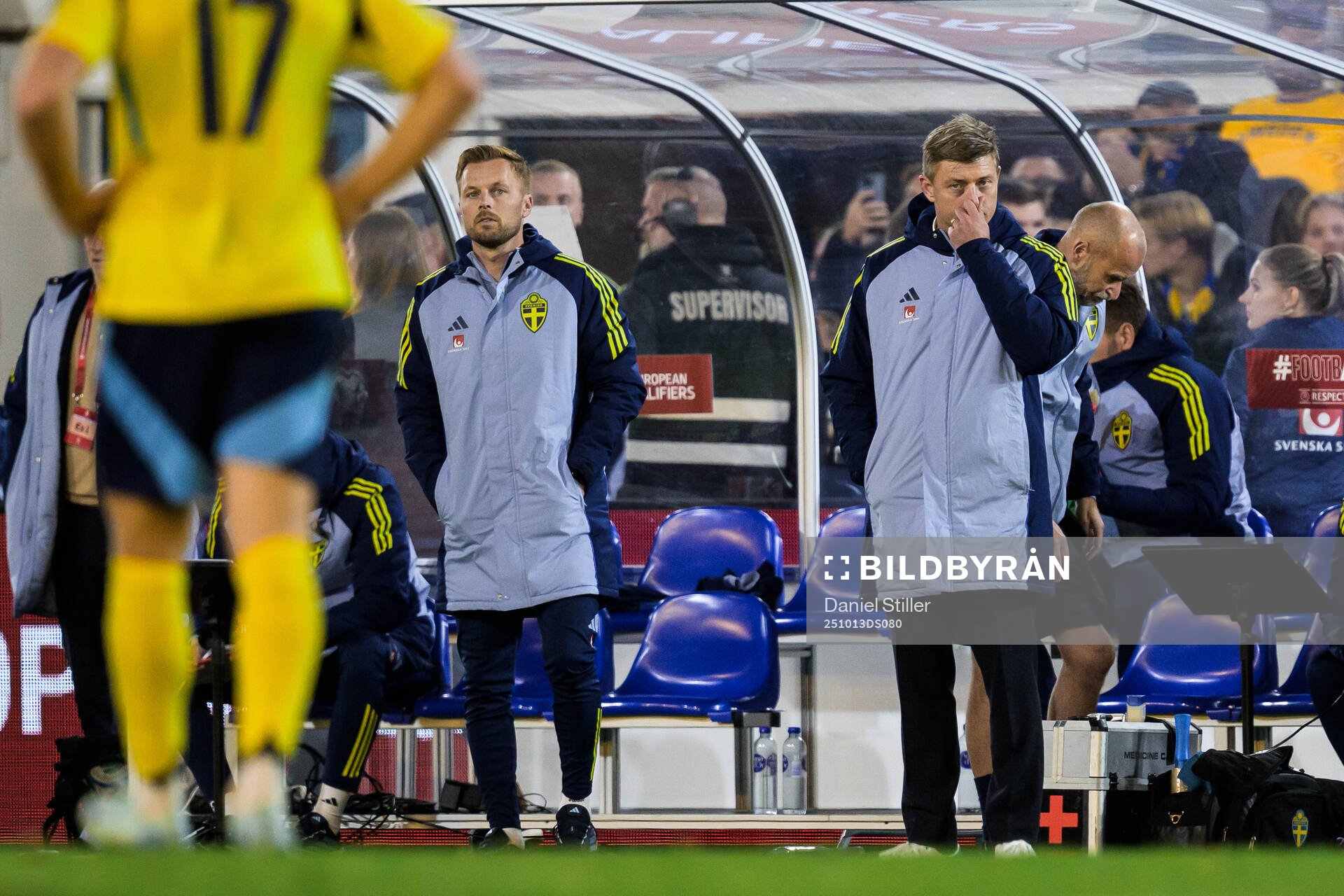 Assistant coach Sebastian Larsson and Head coach Jon Dahl