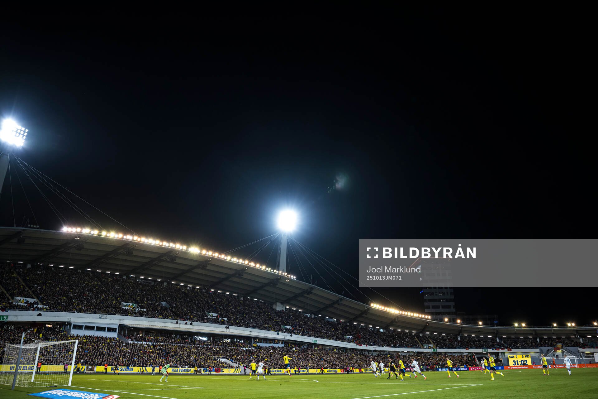 View over Ullevi Arena