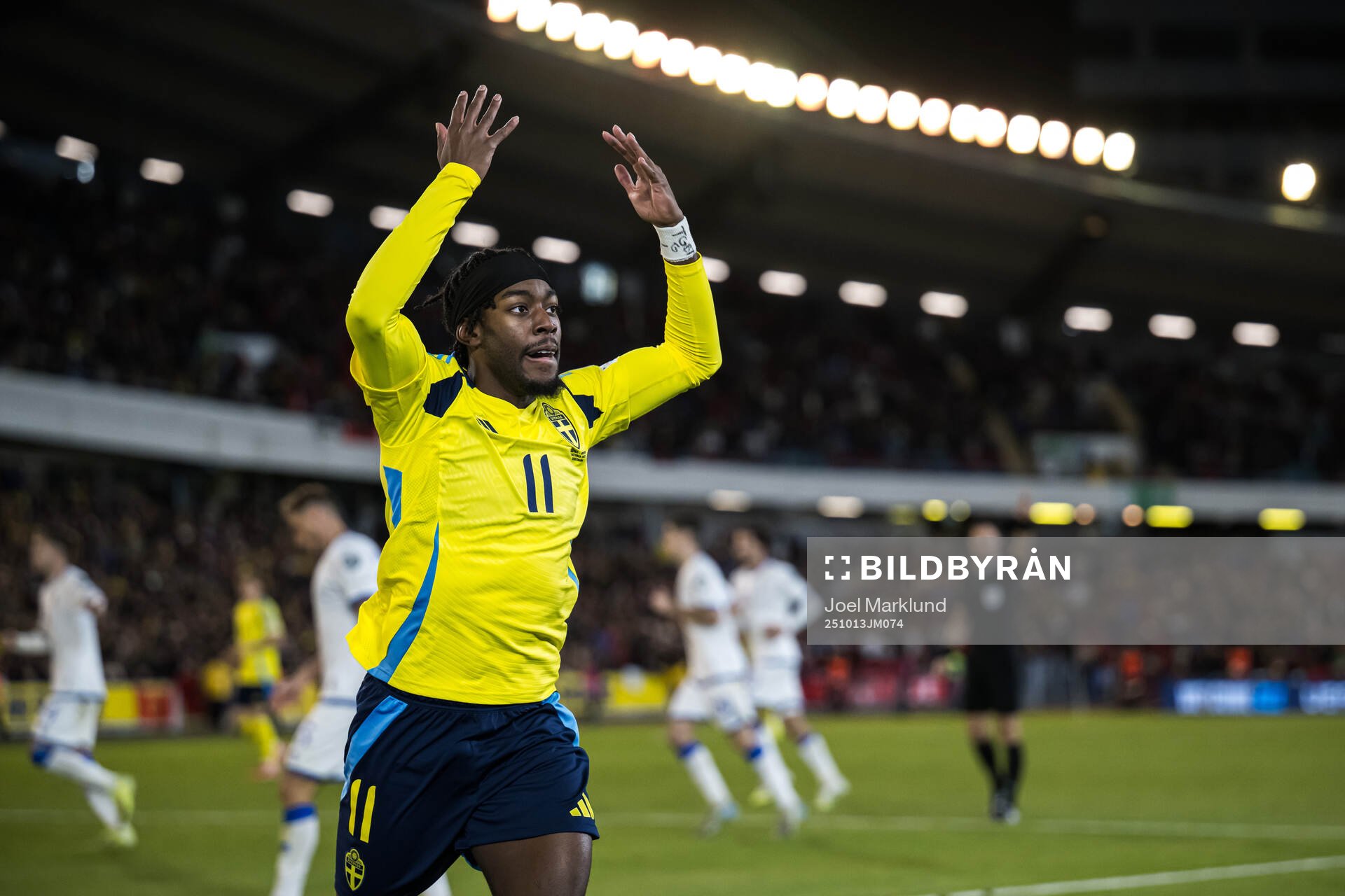 Anthony Elanga of Sweden