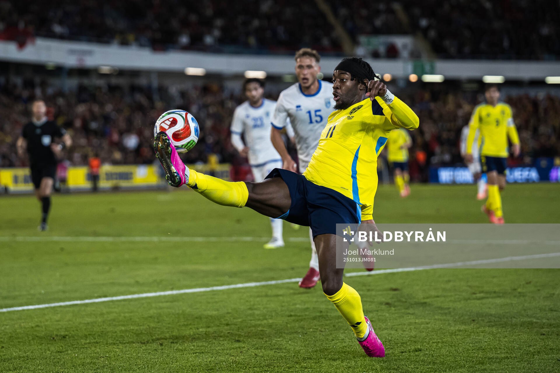 Anthony Elanga of Sweden
