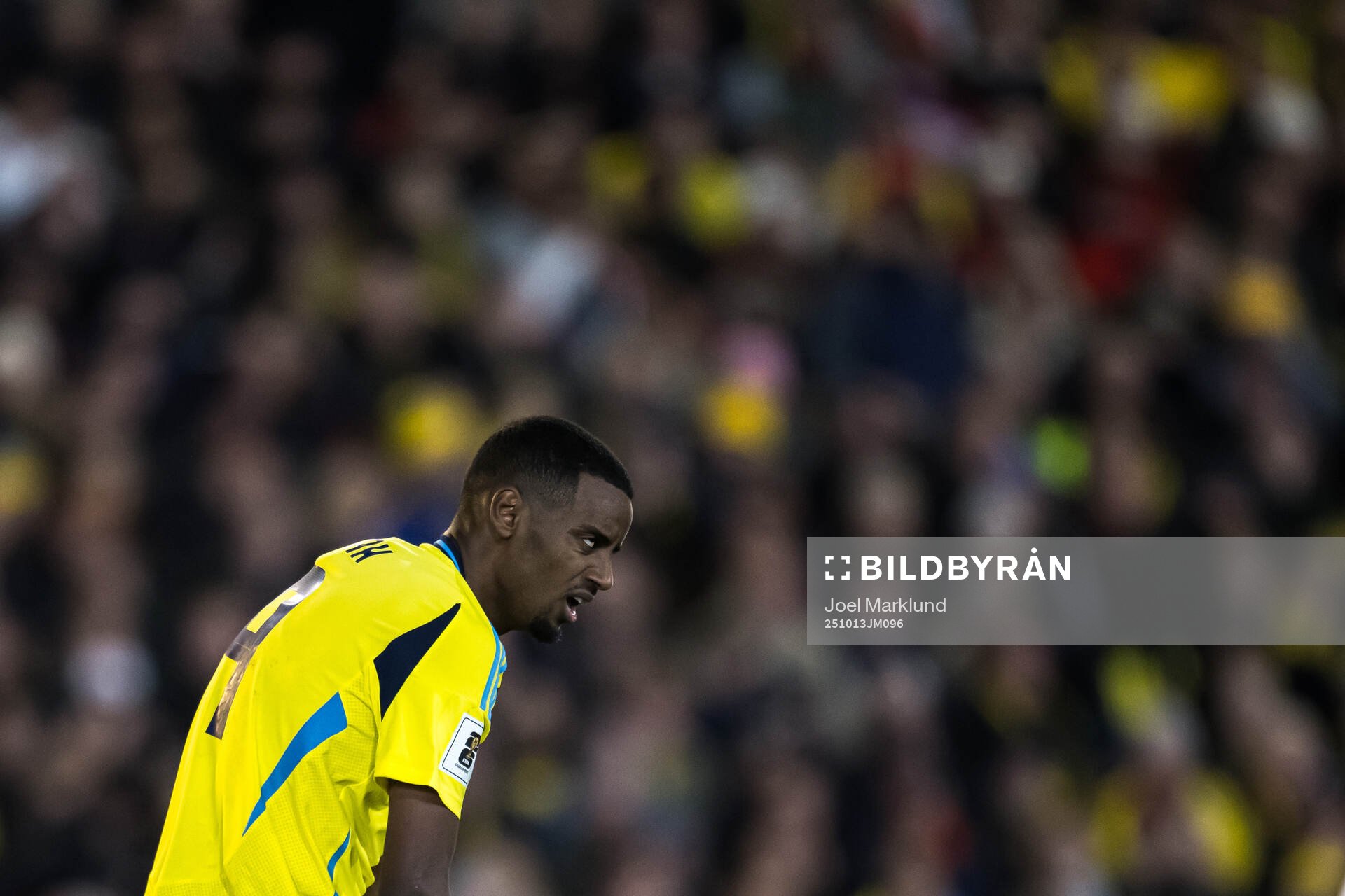 Alexander Isak of Sweden