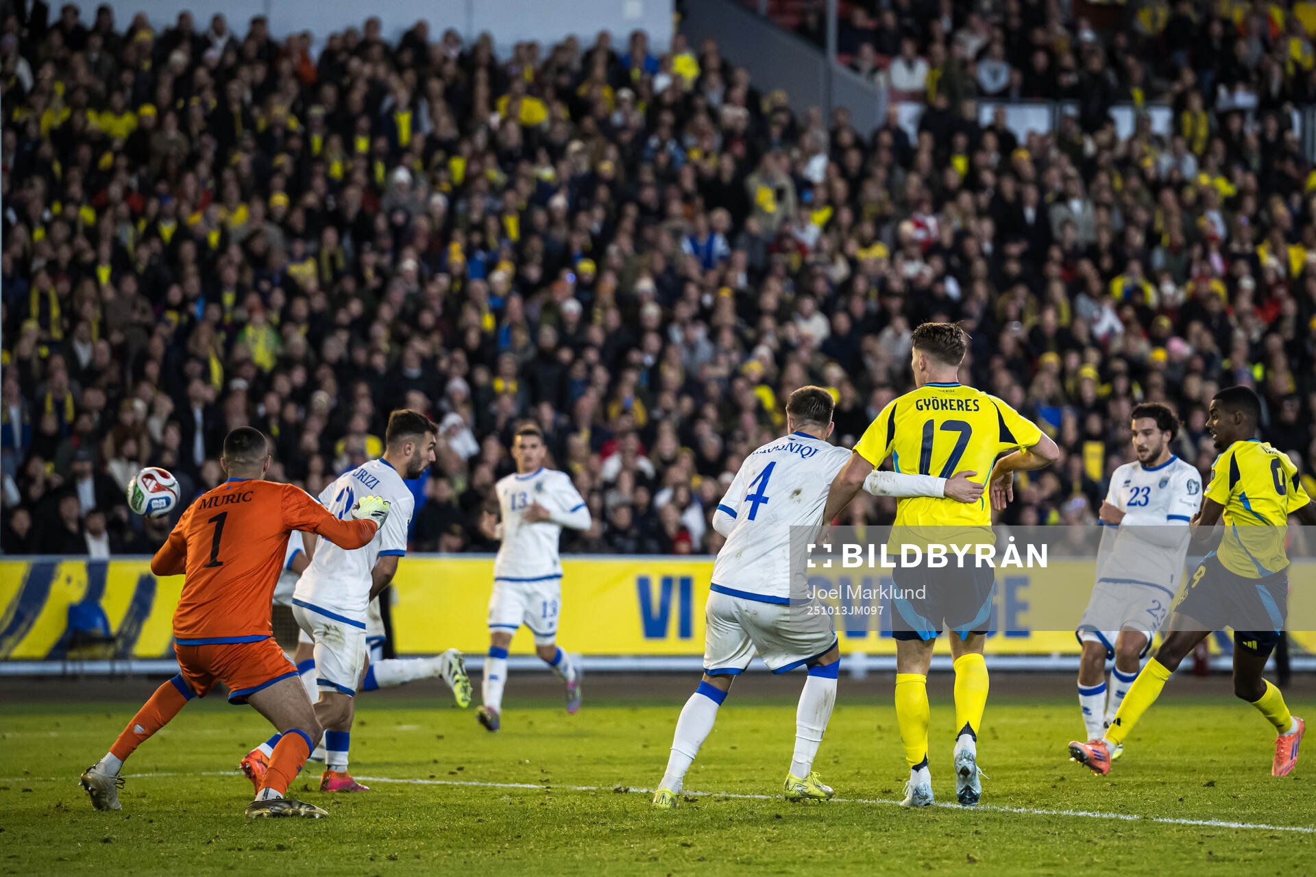Alexander Isak of Sweden