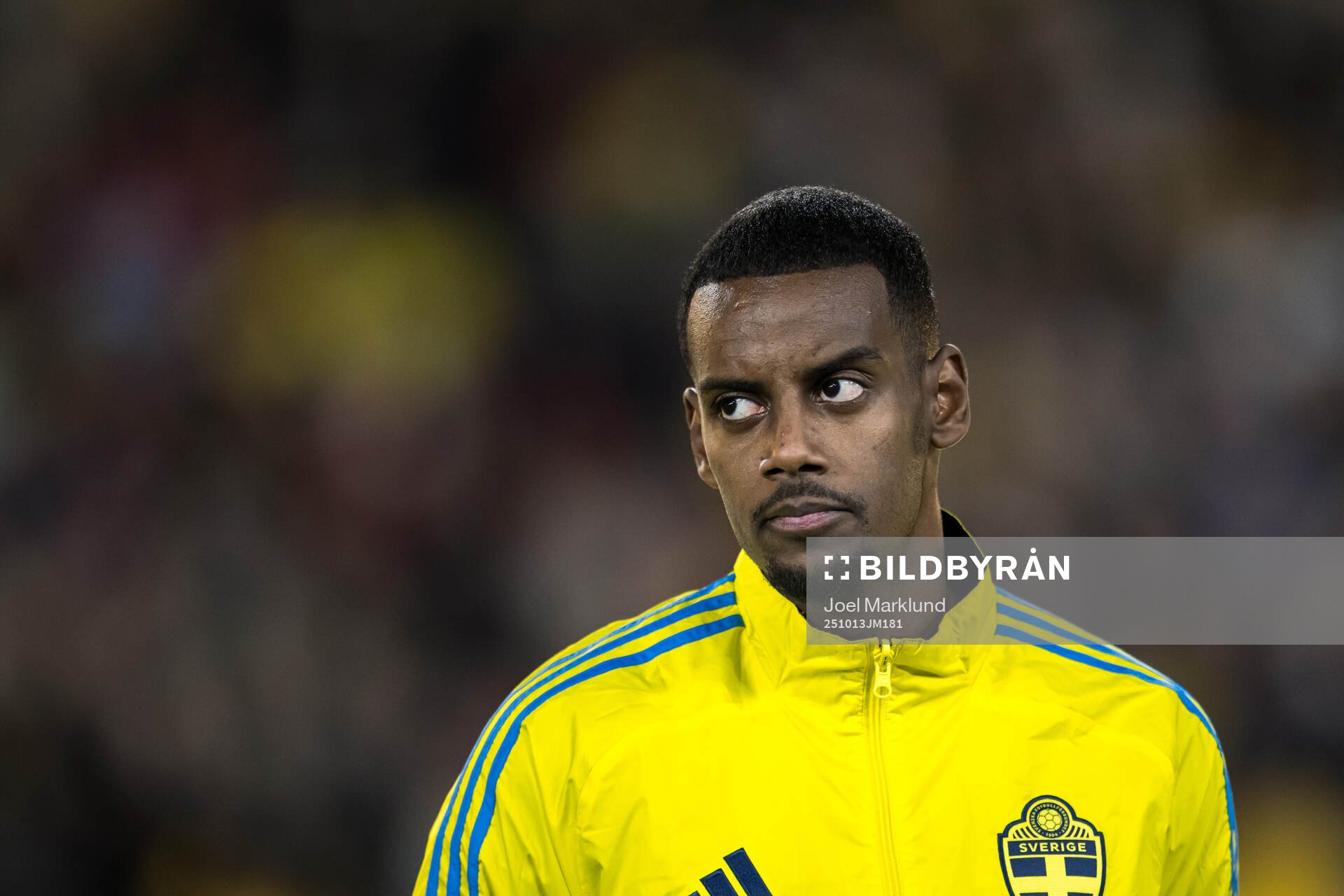 Alexander Isak of Sweden