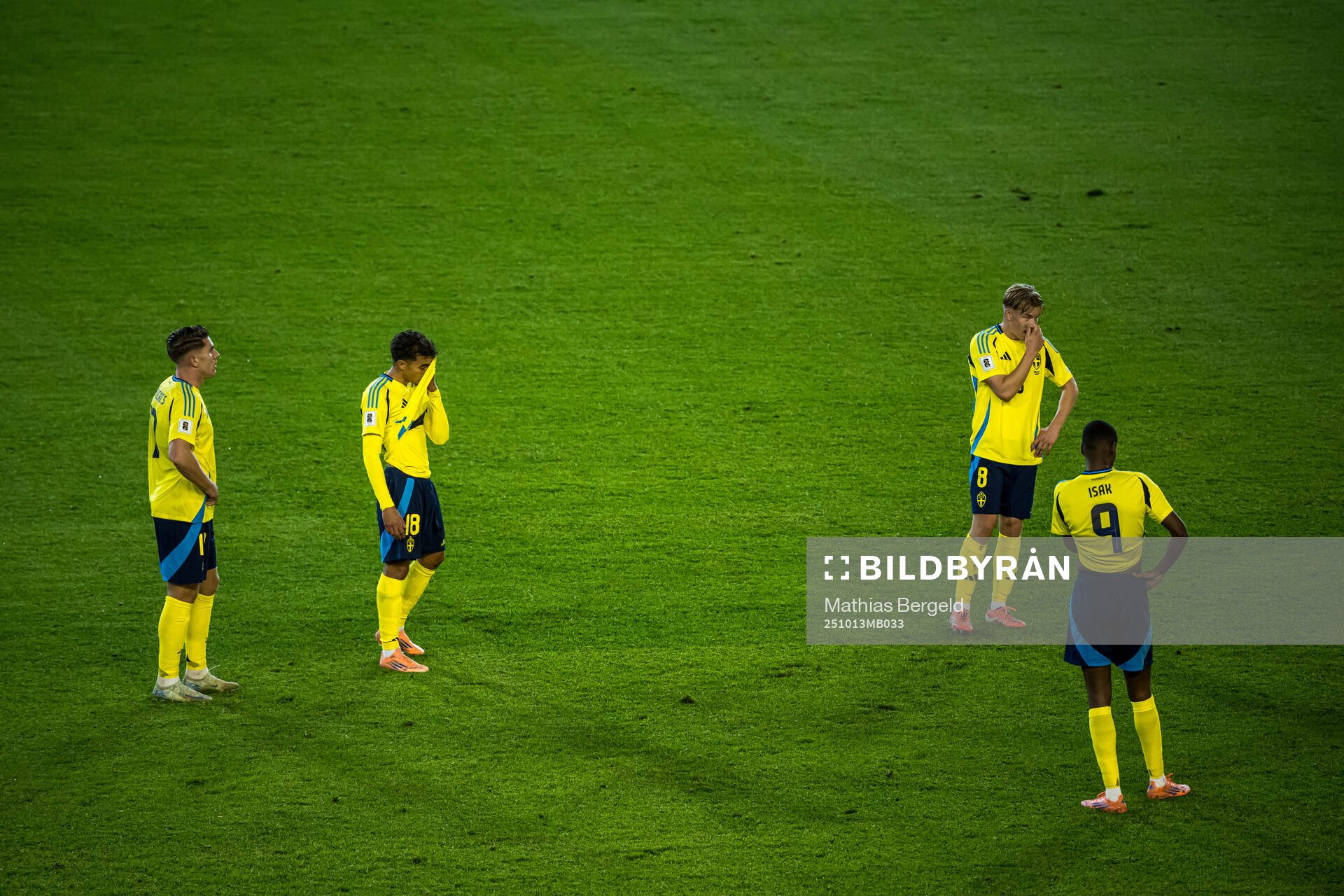 Viktor Gyökeres , Yasin Ayari, Daniel Svensson and