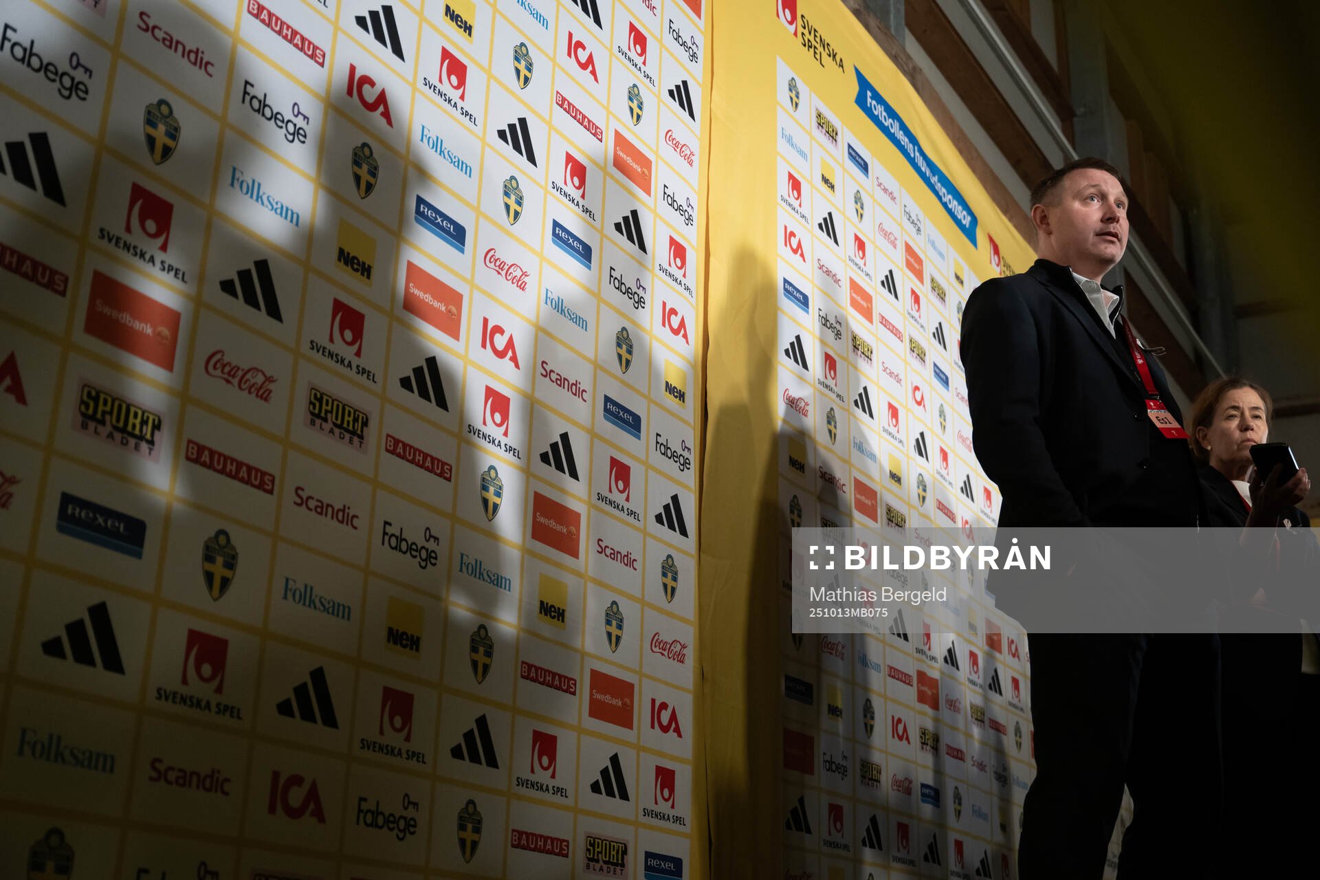 Kim Källström, Head of Football, is interviewed